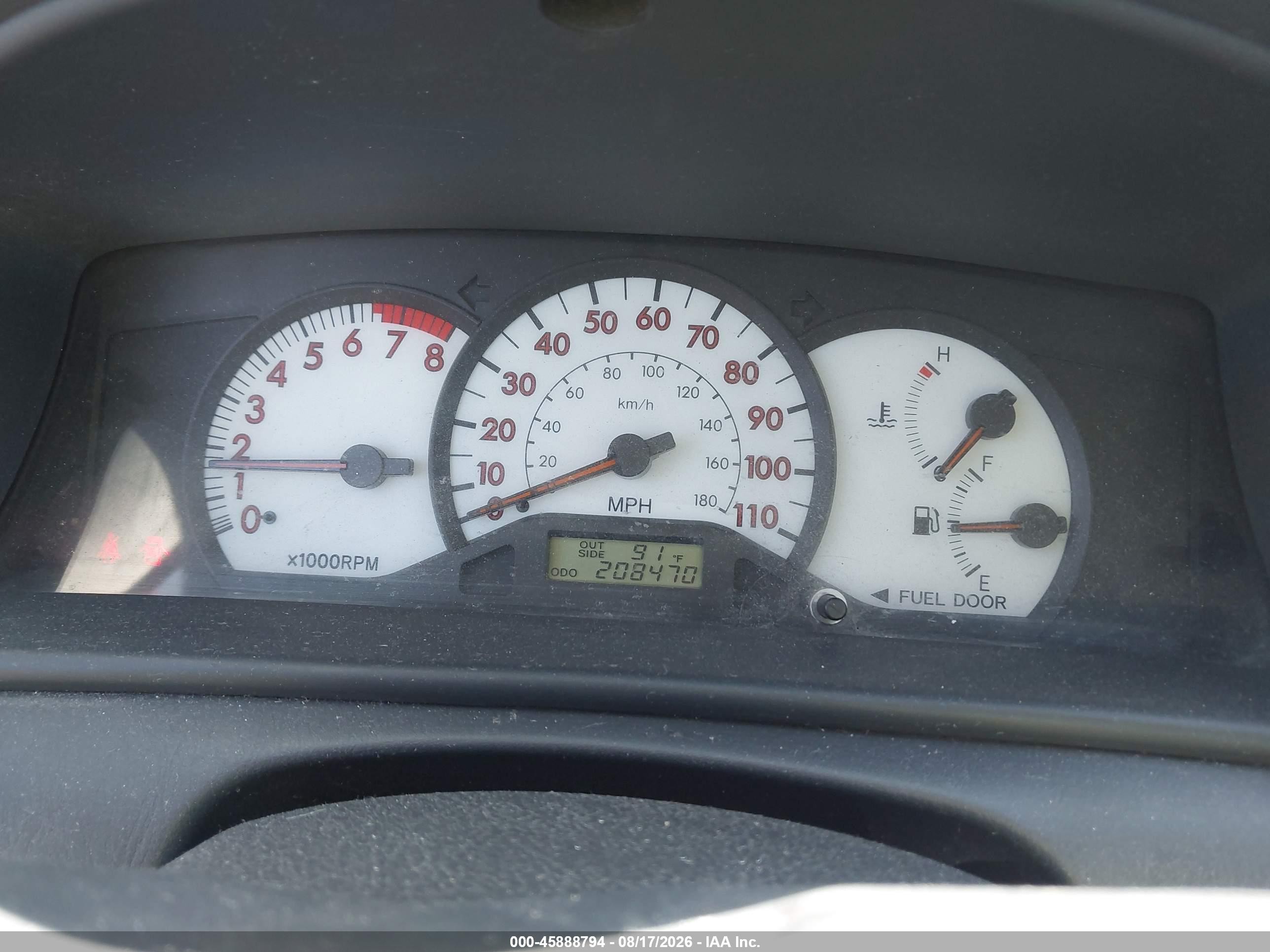 2004 Toyota Corolla S White vin: 1NXBR32EX4Z337293