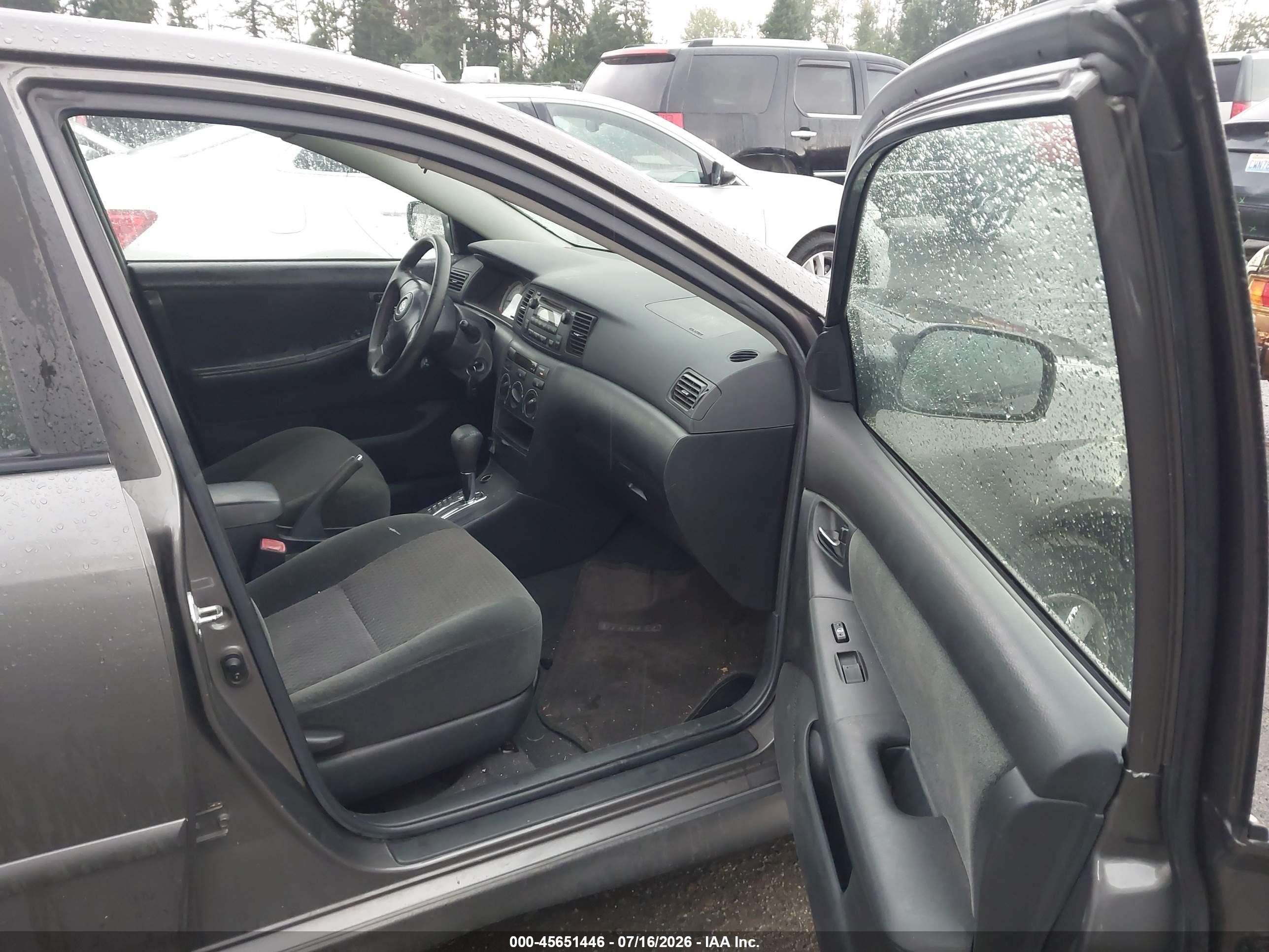 2005 Toyota Corolla S Gray vin: 1NXBR32EX5Z382655