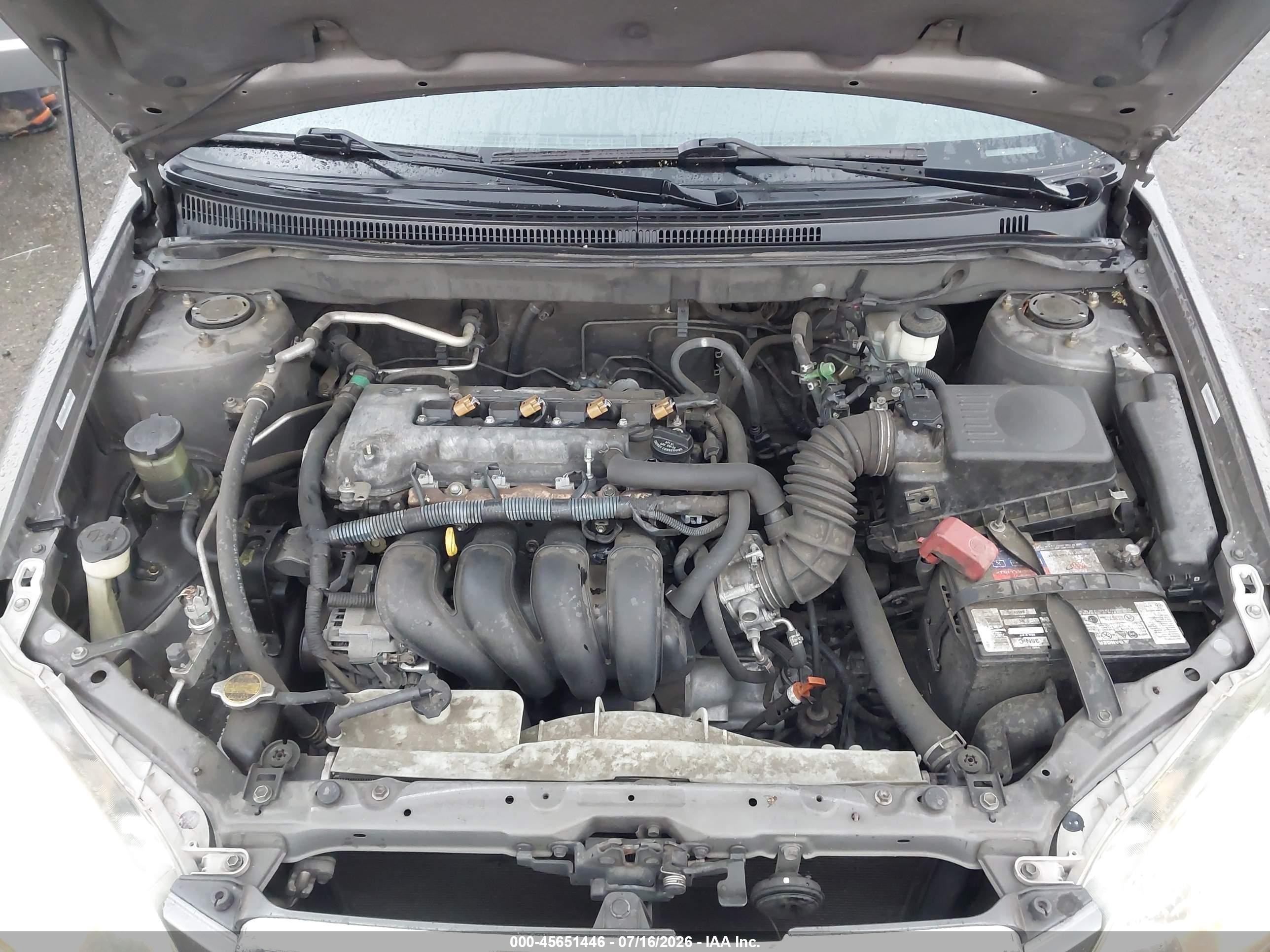2005 Toyota Corolla S Gray vin: 1NXBR32EX5Z382655
