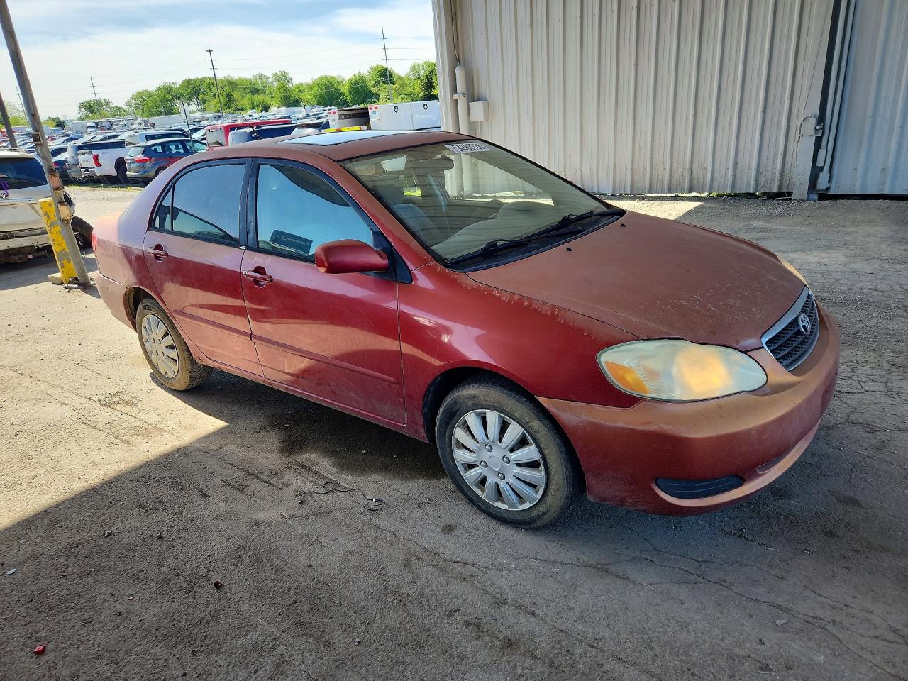 2005 Toyota Corolla Le Red vin: 1NXBR32EX5Z420854