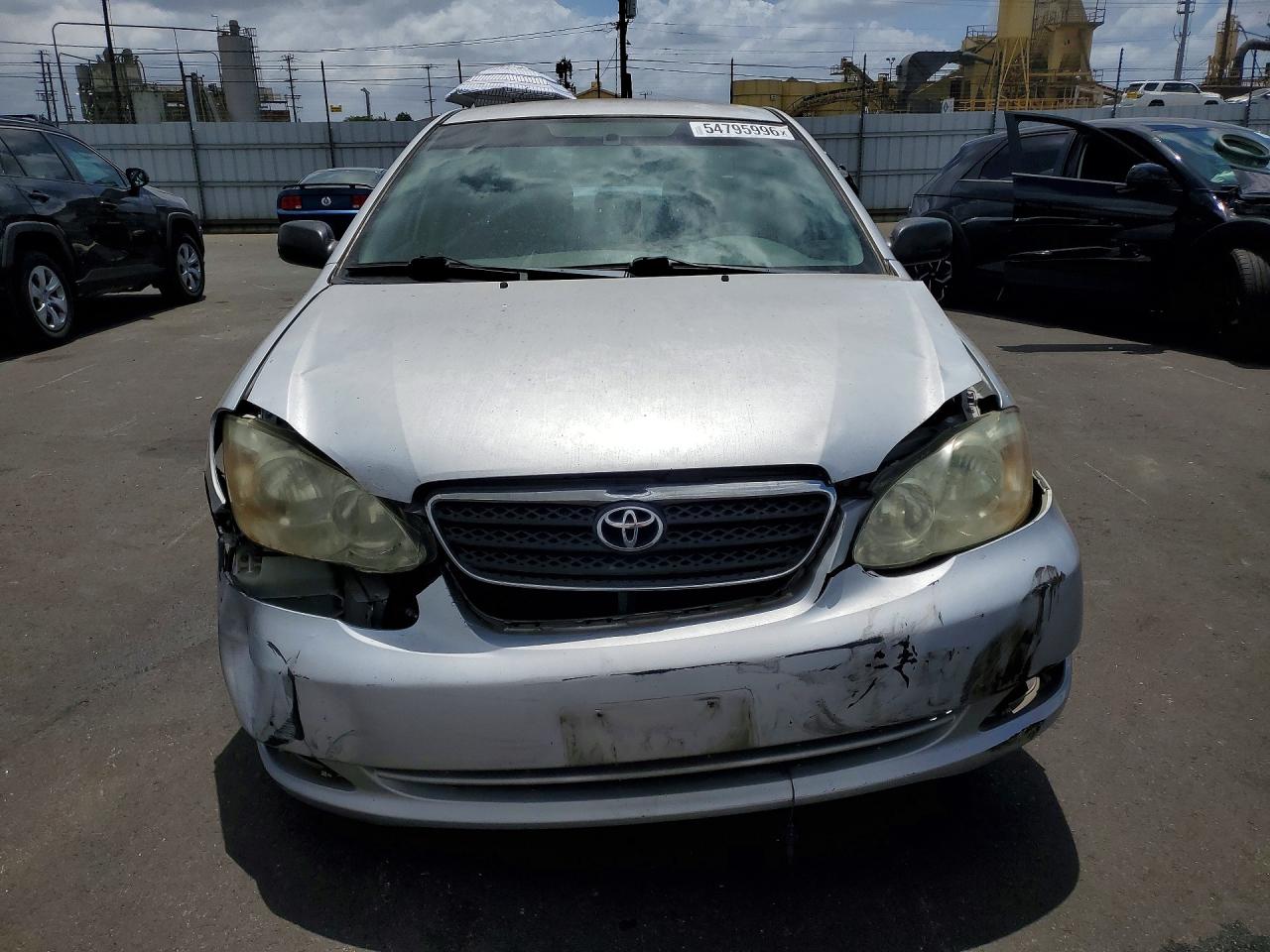 2005 Toyota Corolla Ce Silver vin: 1NXBR32EX5Z422815