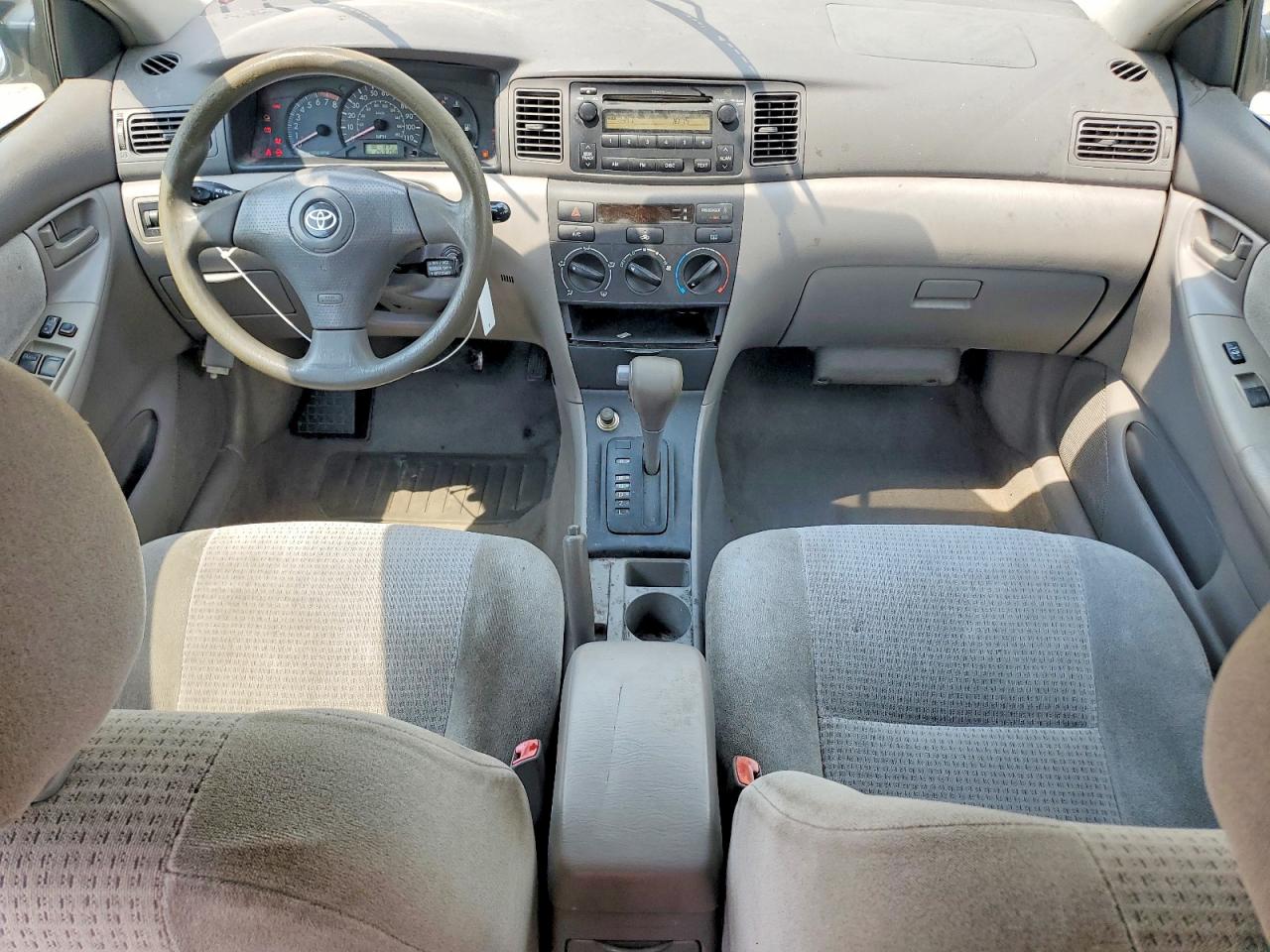 2005 Toyota Corolla Ce Silver vin: 1NXBR32EX5Z429036