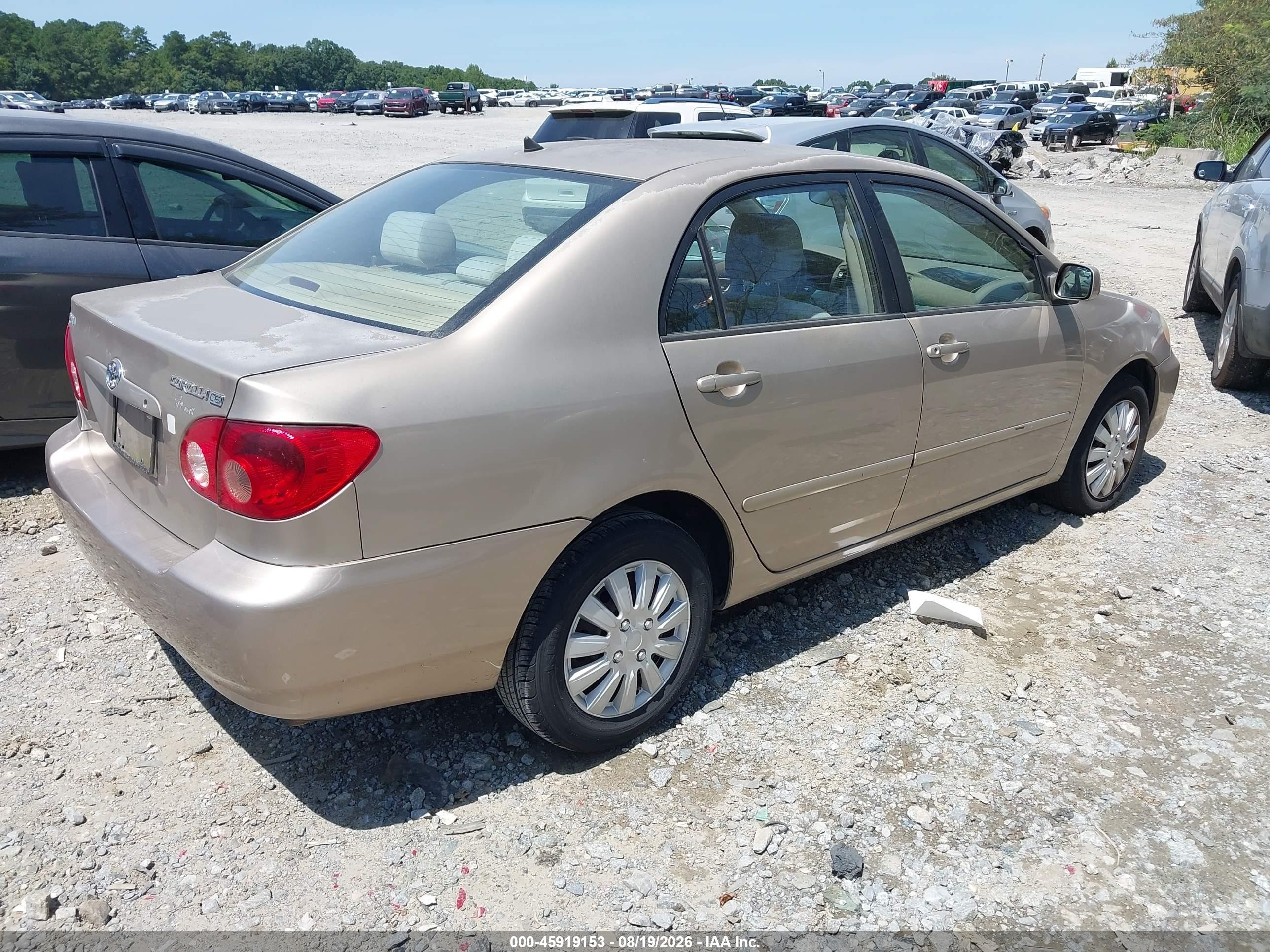 2005 Toyota Corolla Le Tan vin: 1NXBR32EX5Z436049