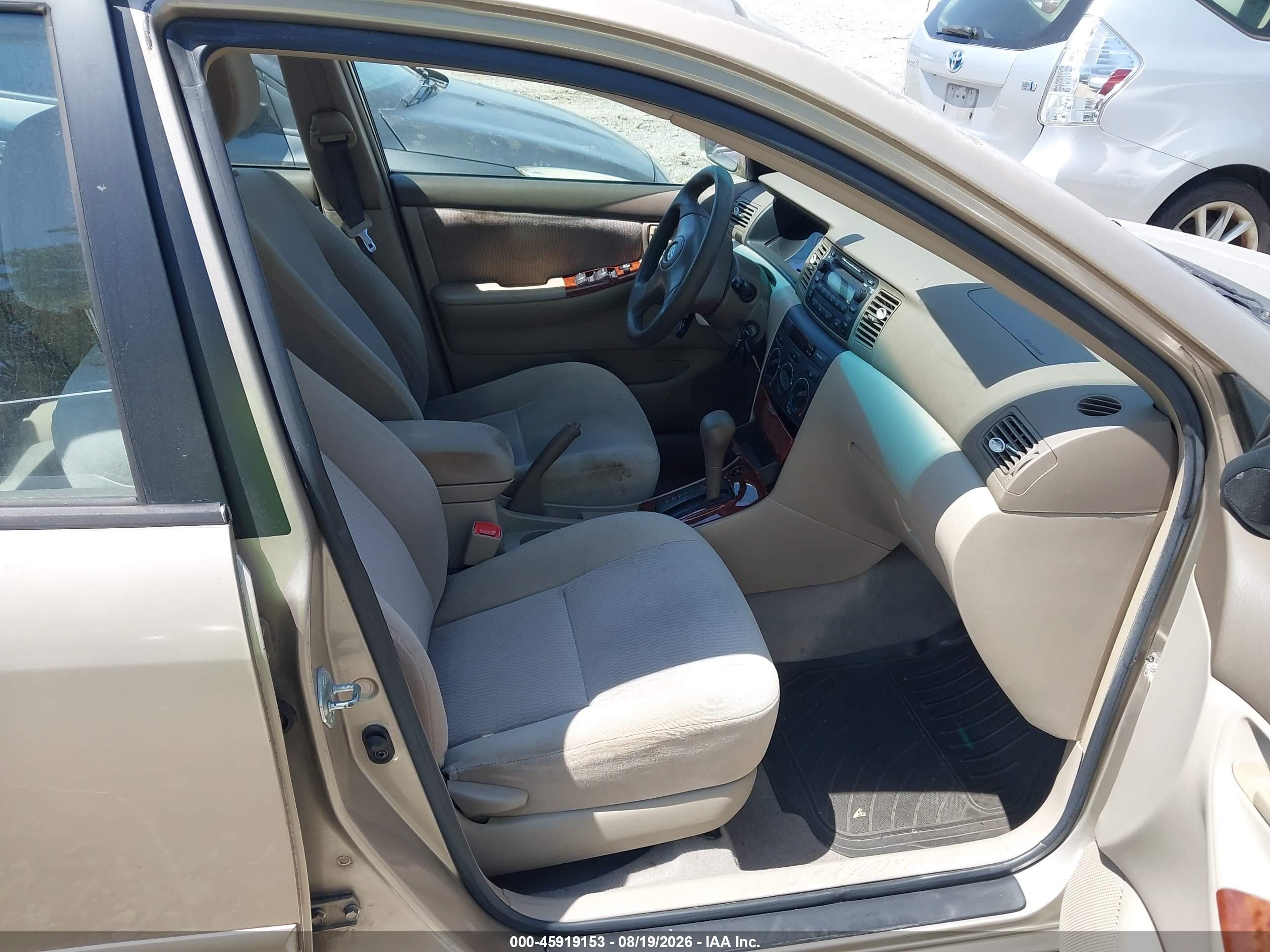 2005 Toyota Corolla Le Tan vin: 1NXBR32EX5Z436049