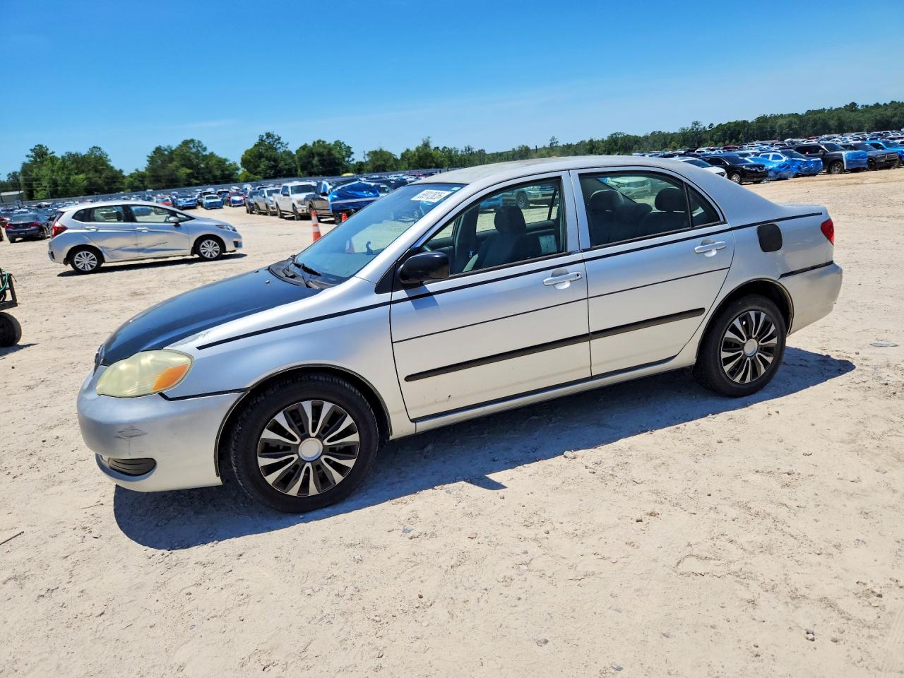2005 Toyota Corolla Ce Silver vin: 1NXBR32EX5Z459699