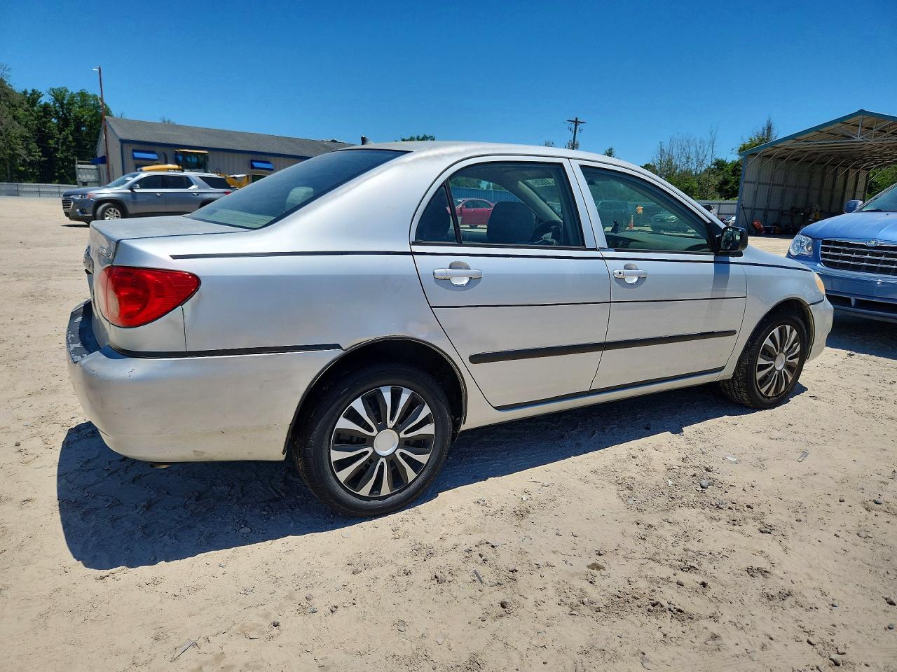 2005 Toyota Corolla Ce Silver vin: 1NXBR32EX5Z459699