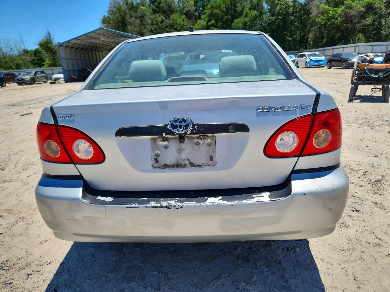 2005 Toyota Corolla Ce Silver vin: 1NXBR32EX5Z459699