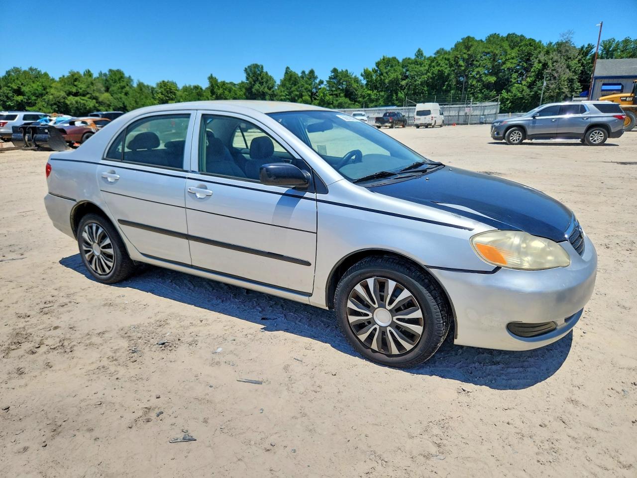 2005 Toyota Corolla Ce Silver vin: 1NXBR32EX5Z459699
