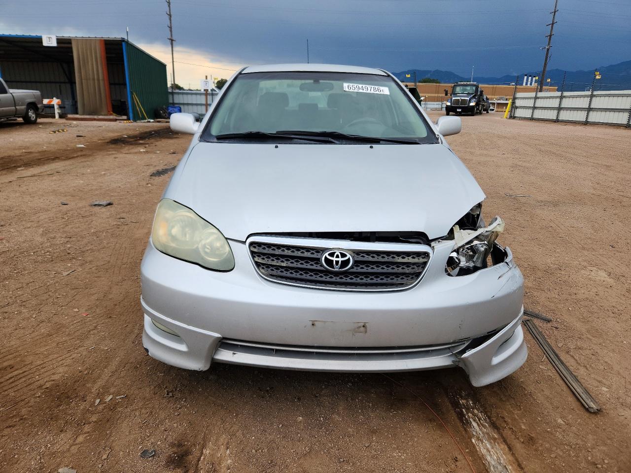 2005 Toyota Corolla S Silver vin: 1NXBR32EX5Z470900