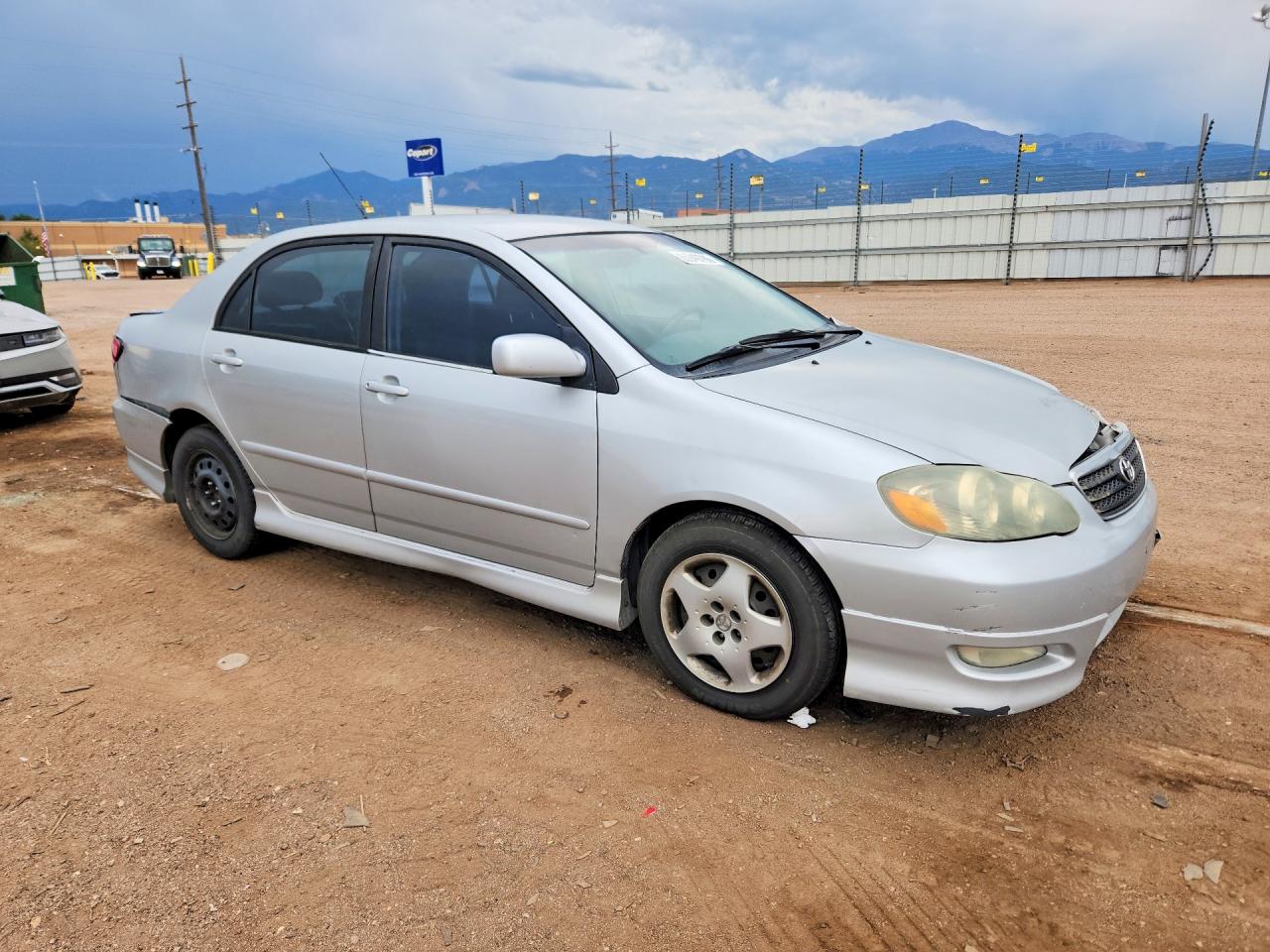 2005 Toyota Corolla S Silver vin: 1NXBR32EX5Z470900
