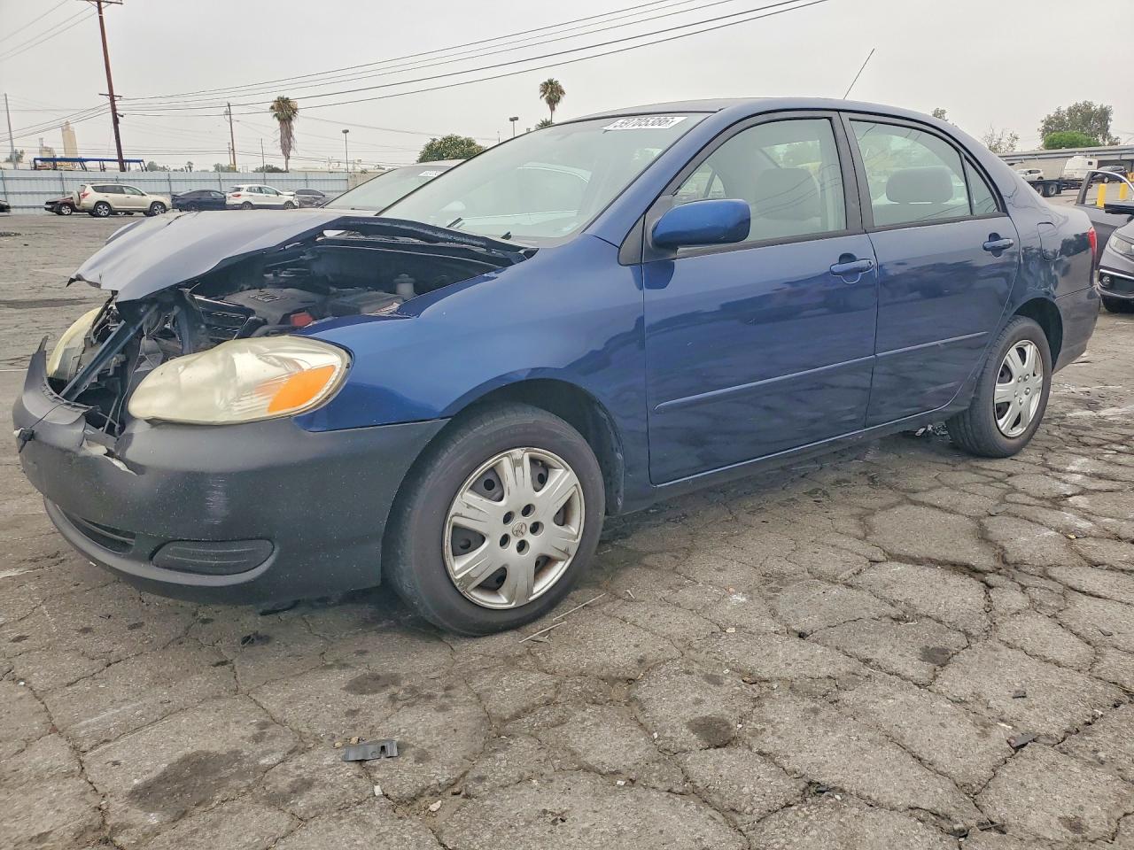 2005 Toyota Corolla Le Blue vin: 1NXBR32EX5Z473098