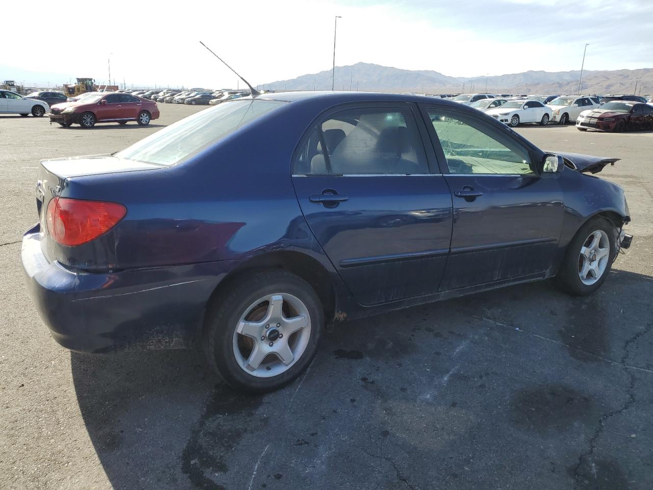 2005 Toyota Corolla Ce Blue vin: 1NXBR32EX5Z474414