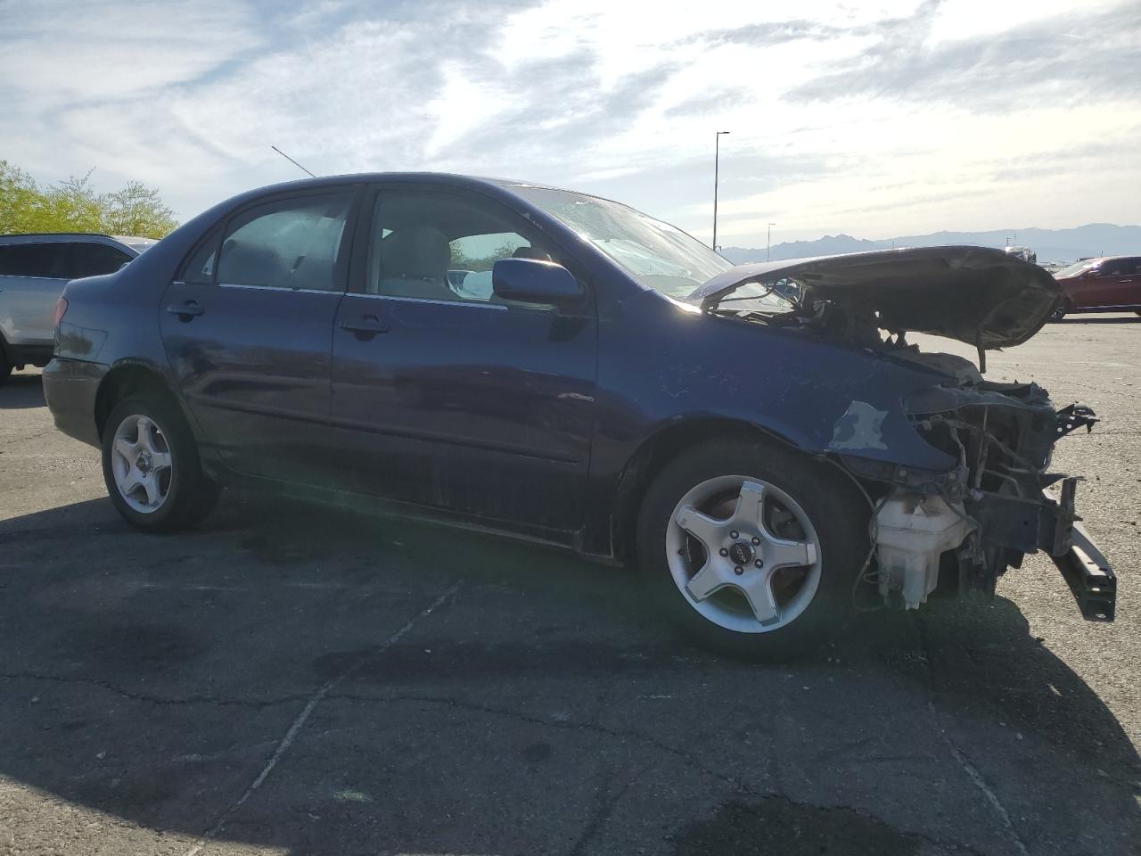 2005 Toyota Corolla Ce Blue vin: 1NXBR32EX5Z474414