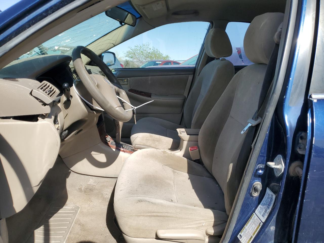 2005 Toyota Corolla Ce Blue vin: 1NXBR32EX5Z474414
