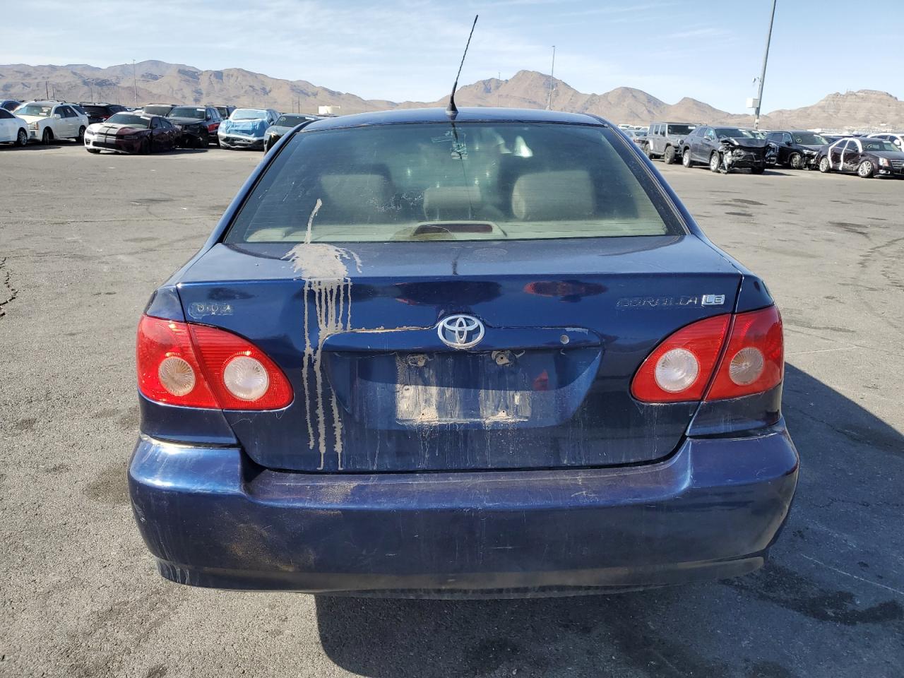 2005 Toyota Corolla Ce Blue vin: 1NXBR32EX5Z474414