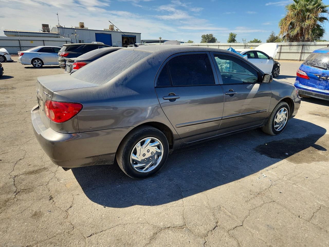 2005 Toyota Corolla Ce Gray vin: 1NXBR32EX5Z514216