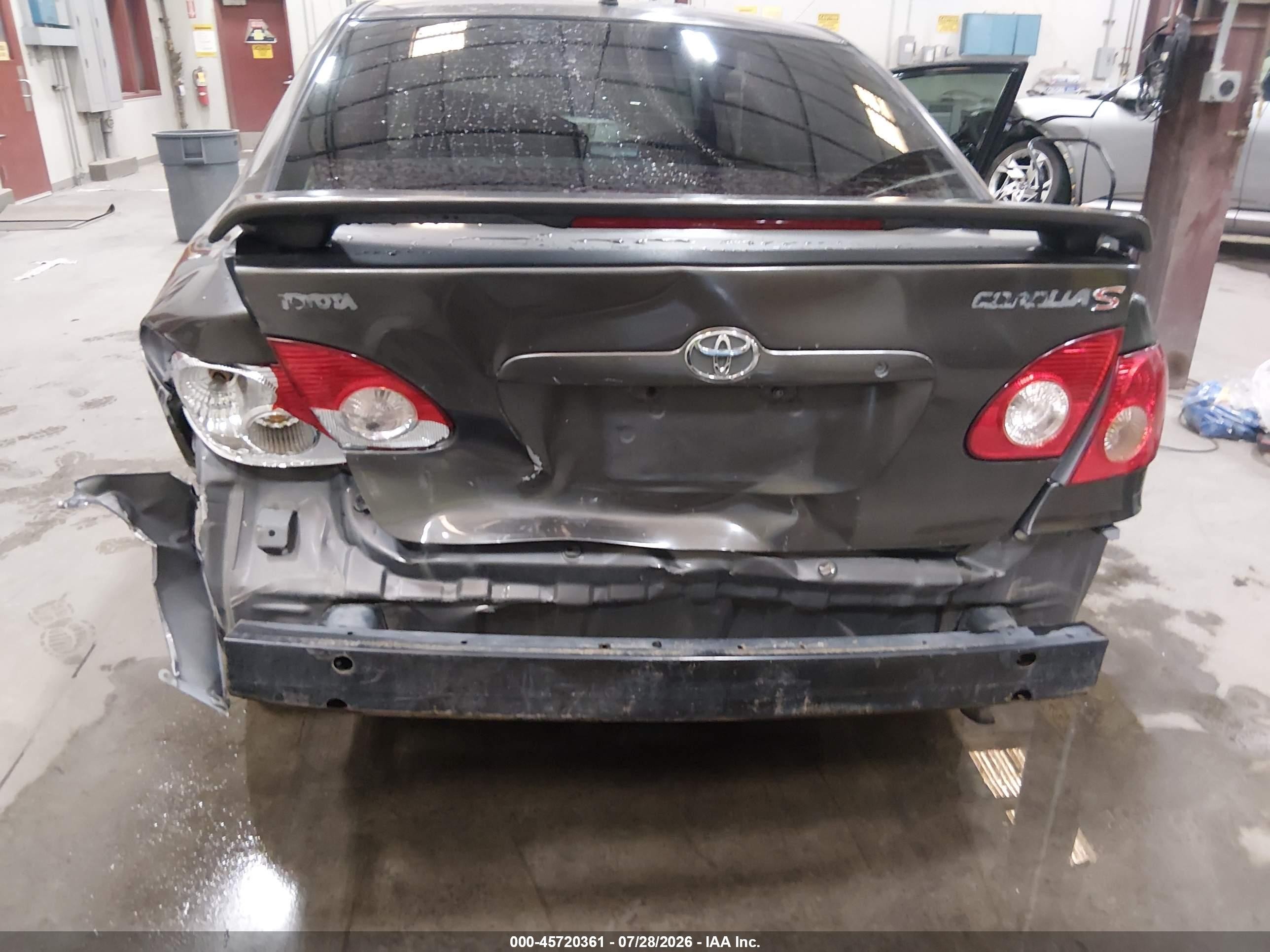 2005 Toyota Corolla S Gray vin: 1NXBR32EX5Z518430