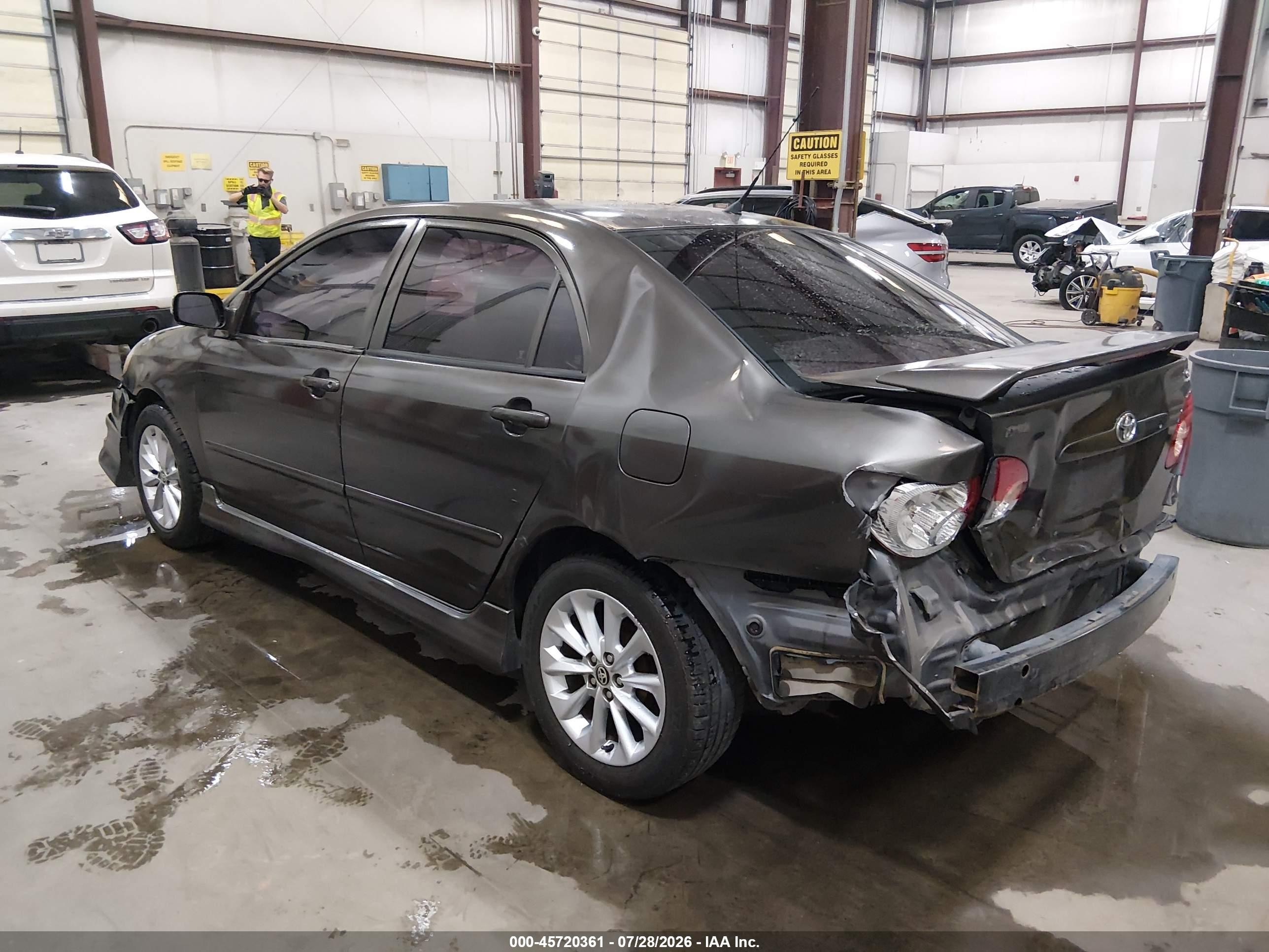 2005 Toyota Corolla S Gray vin: 1NXBR32EX5Z518430