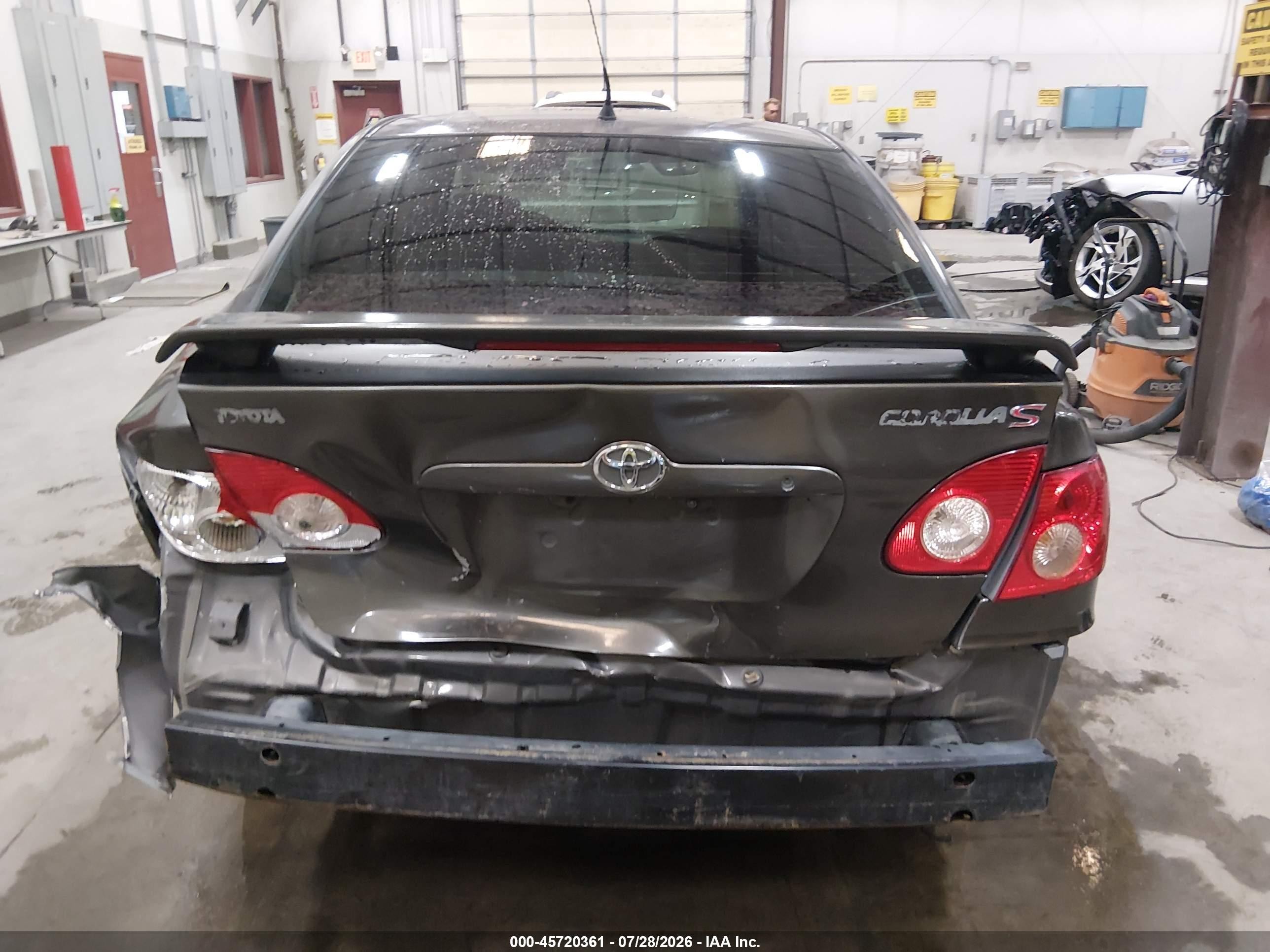 2005 Toyota Corolla S Gray vin: 1NXBR32EX5Z518430