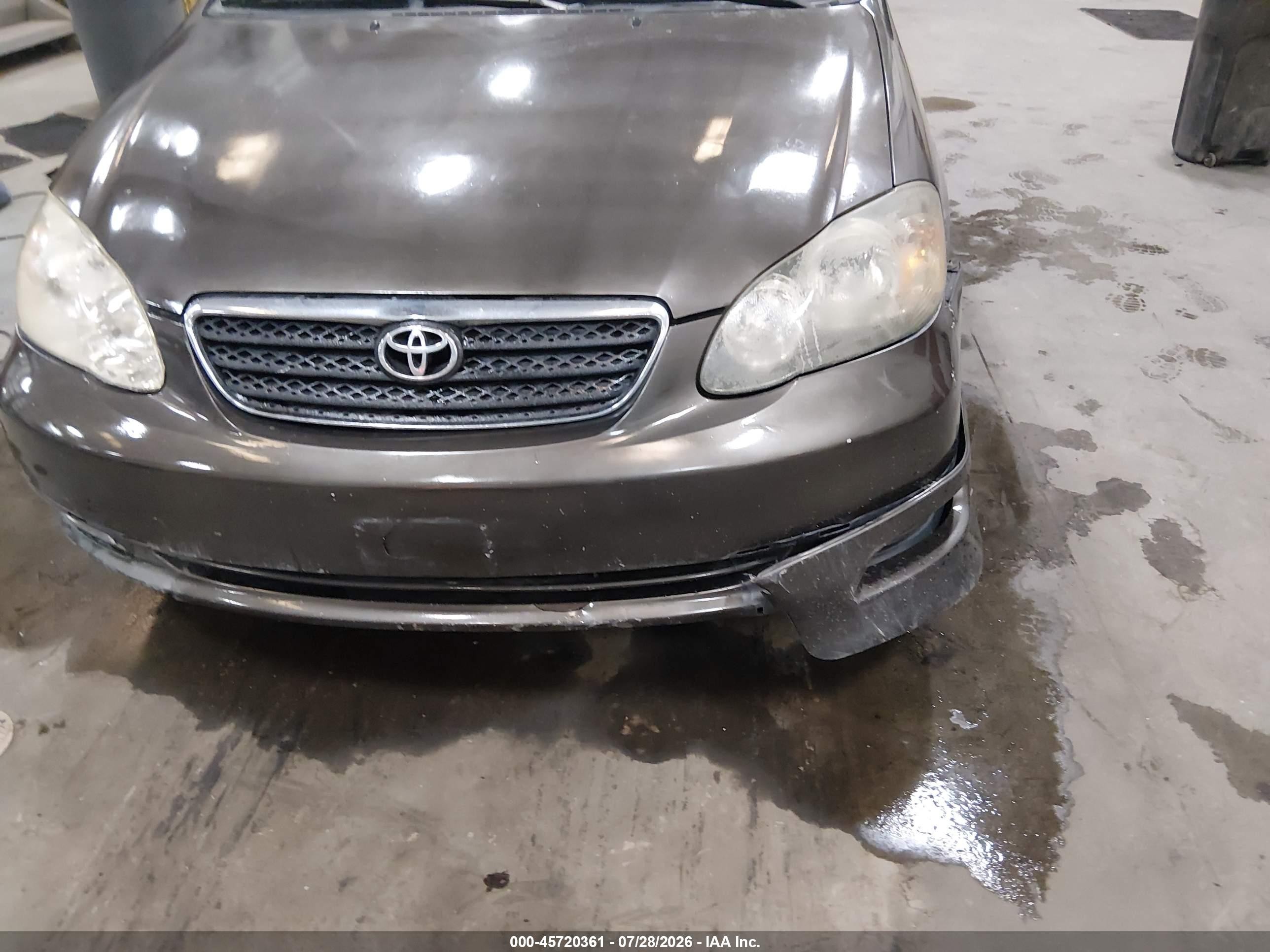2005 Toyota Corolla S Gray vin: 1NXBR32EX5Z518430