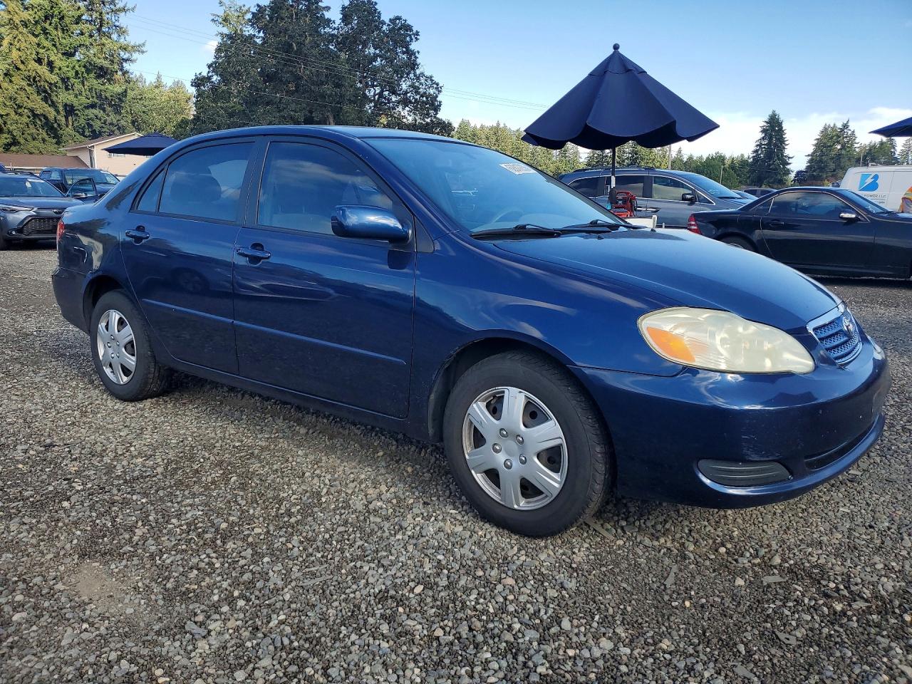 2005 Toyota Corolla Le Blue vin: 1NXBR32EX5Z542453