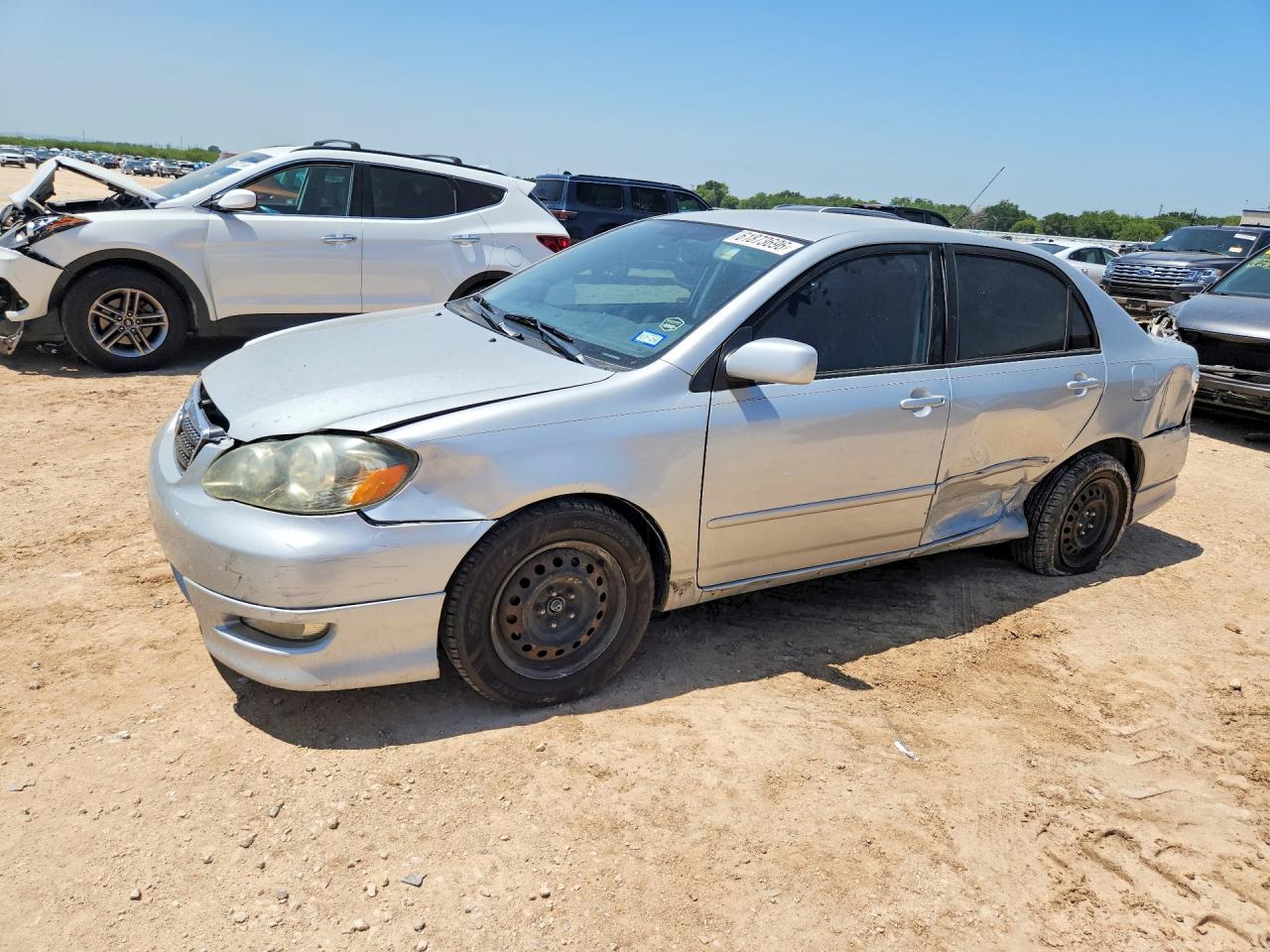 2006 Toyota Corolla S Серебряный vin: 1NXBR32EX6Z570027
