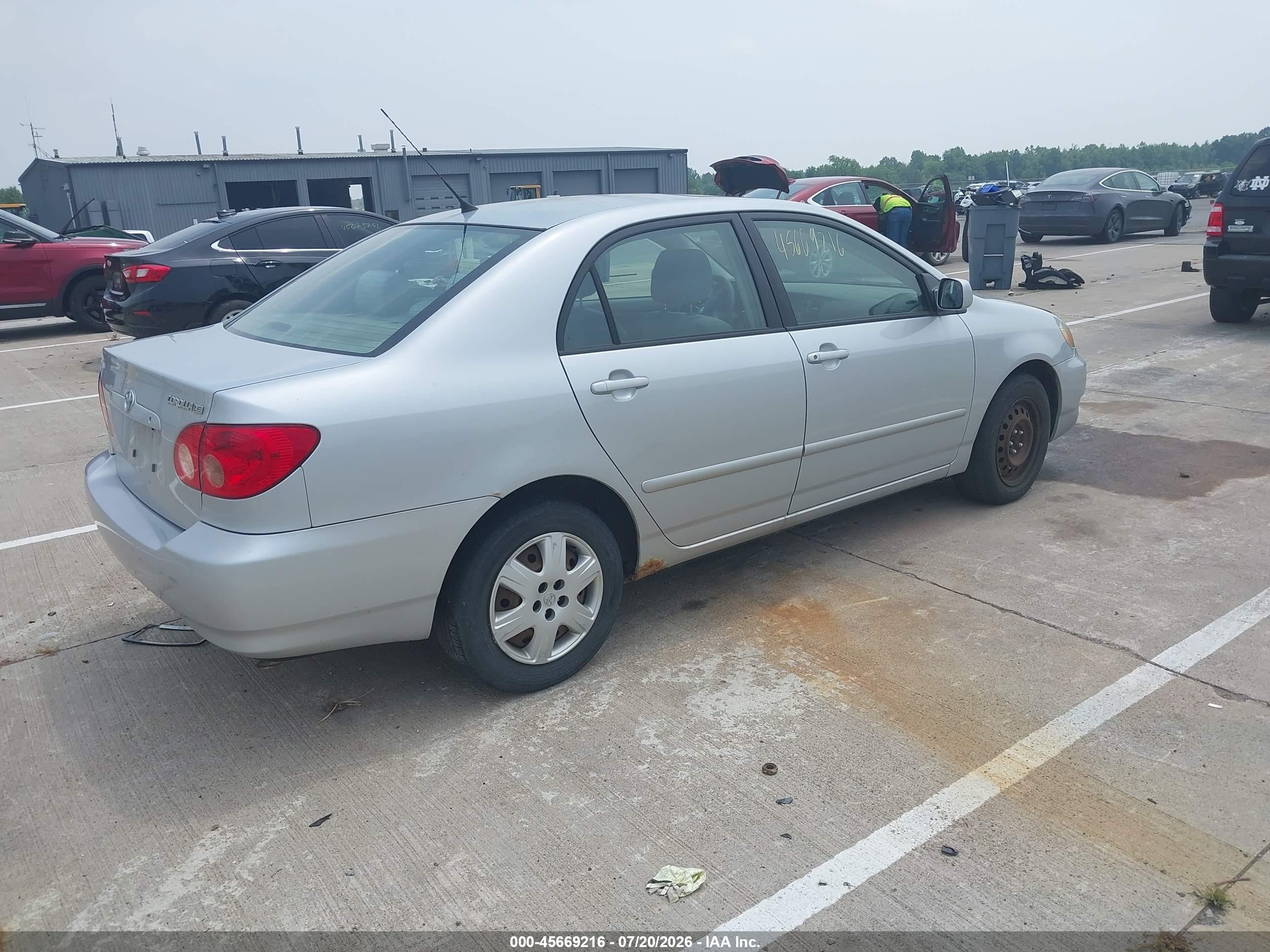 2006 Toyota Corolla Le Silver vin: 1NXBR32EX6Z570190