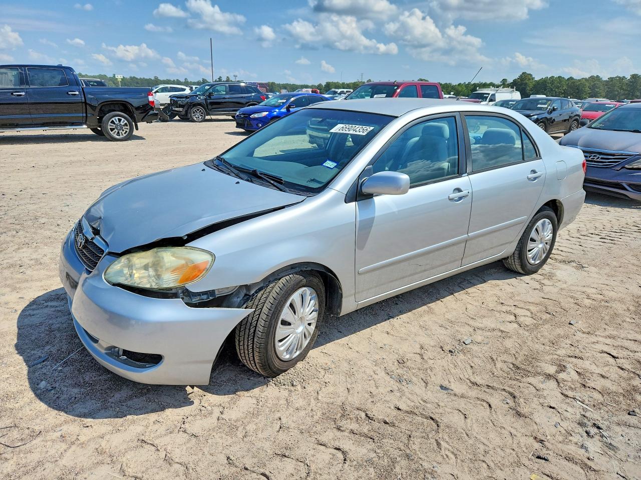 2006 Toyota Corolla Le Silver vin: 1NXBR32EX6Z590164