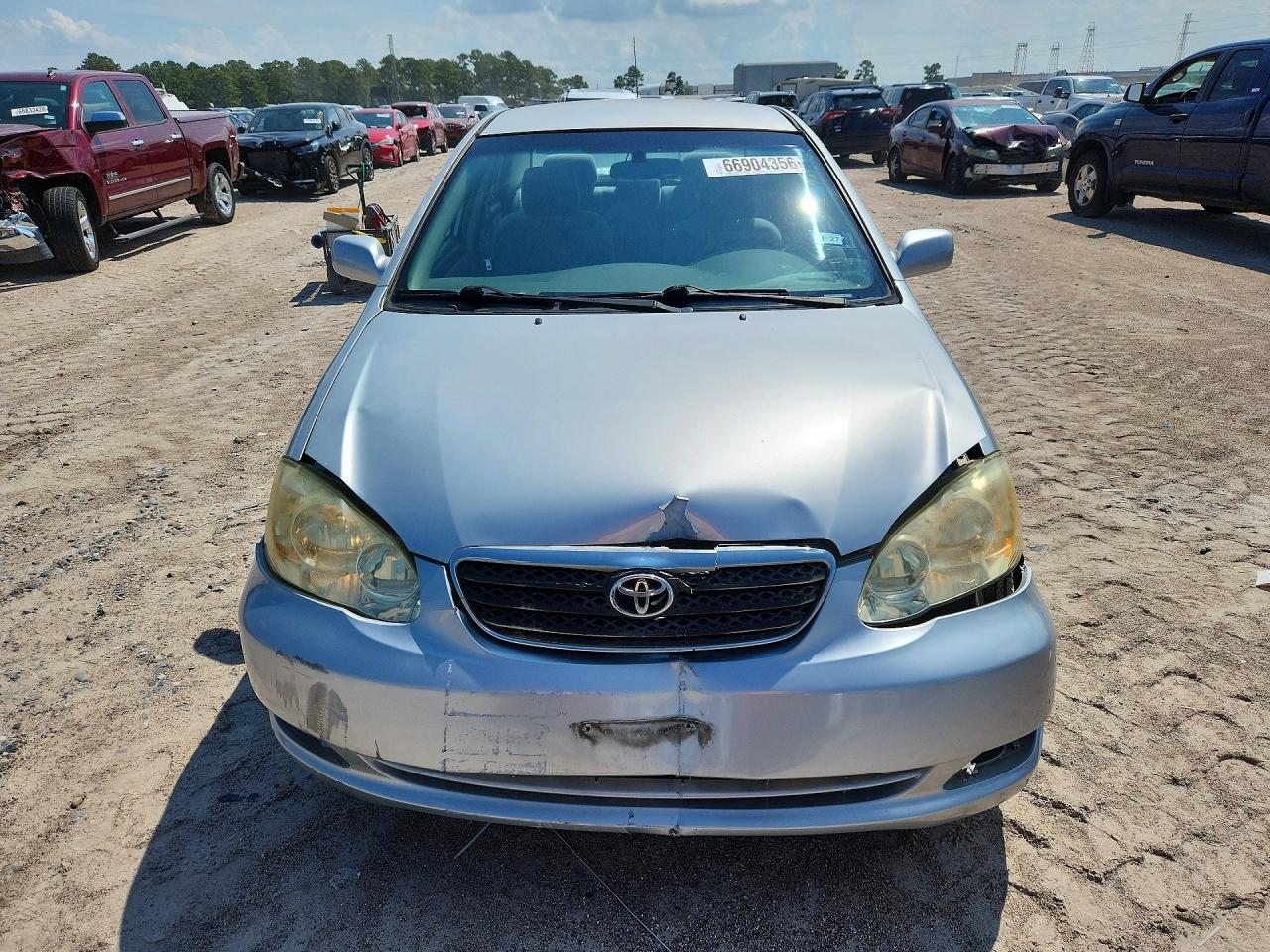 2006 Toyota Corolla Le Silver vin: 1NXBR32EX6Z590164