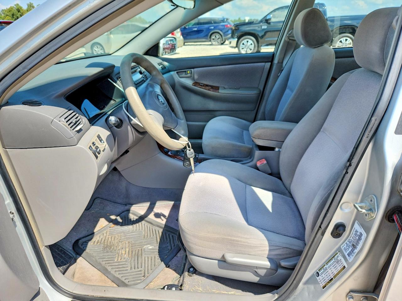 2006 Toyota Corolla Le Silver vin: 1NXBR32EX6Z590164