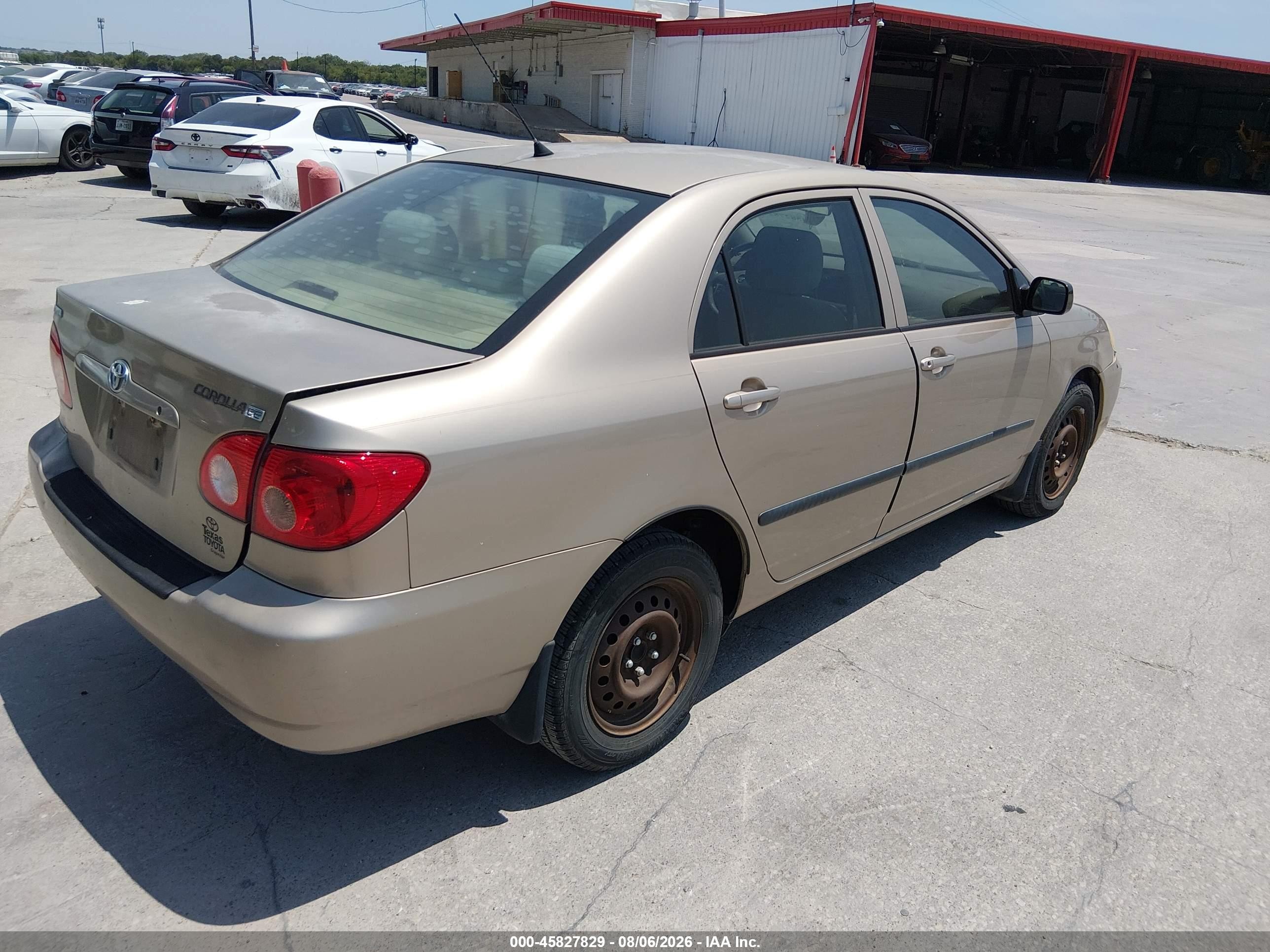 2006 Toyota Corolla Ce Золотой vin: 1NXBR32EX6Z601468