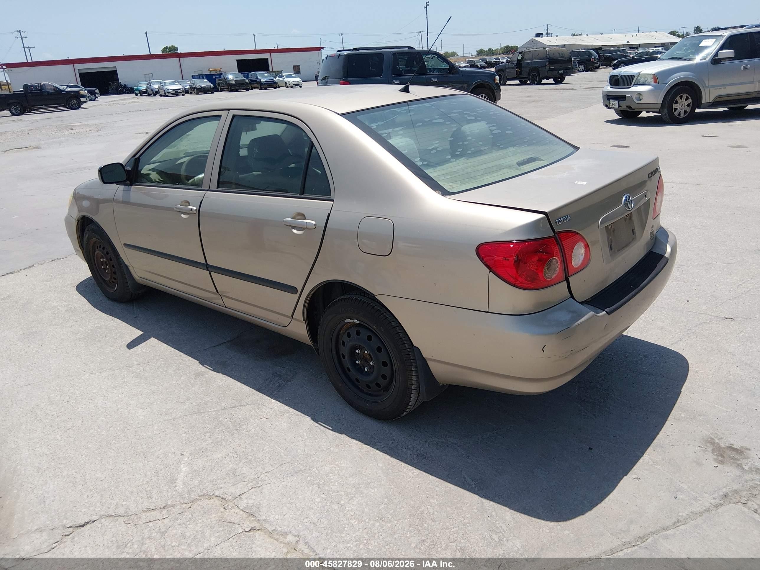 2006 Toyota Corolla Ce Золотой vin: 1NXBR32EX6Z601468