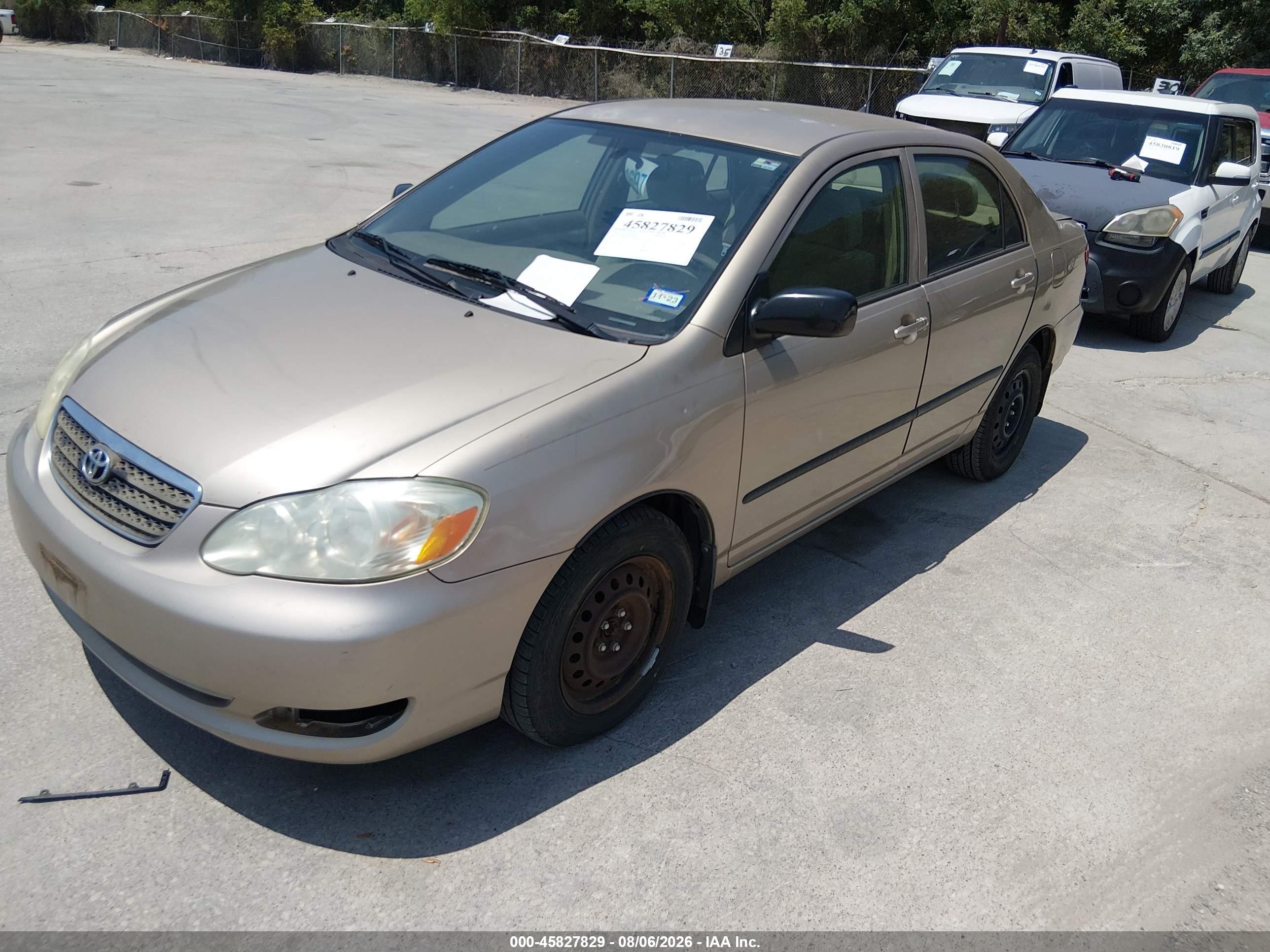 2006 Toyota Corolla Ce Золотой vin: 1NXBR32EX6Z601468