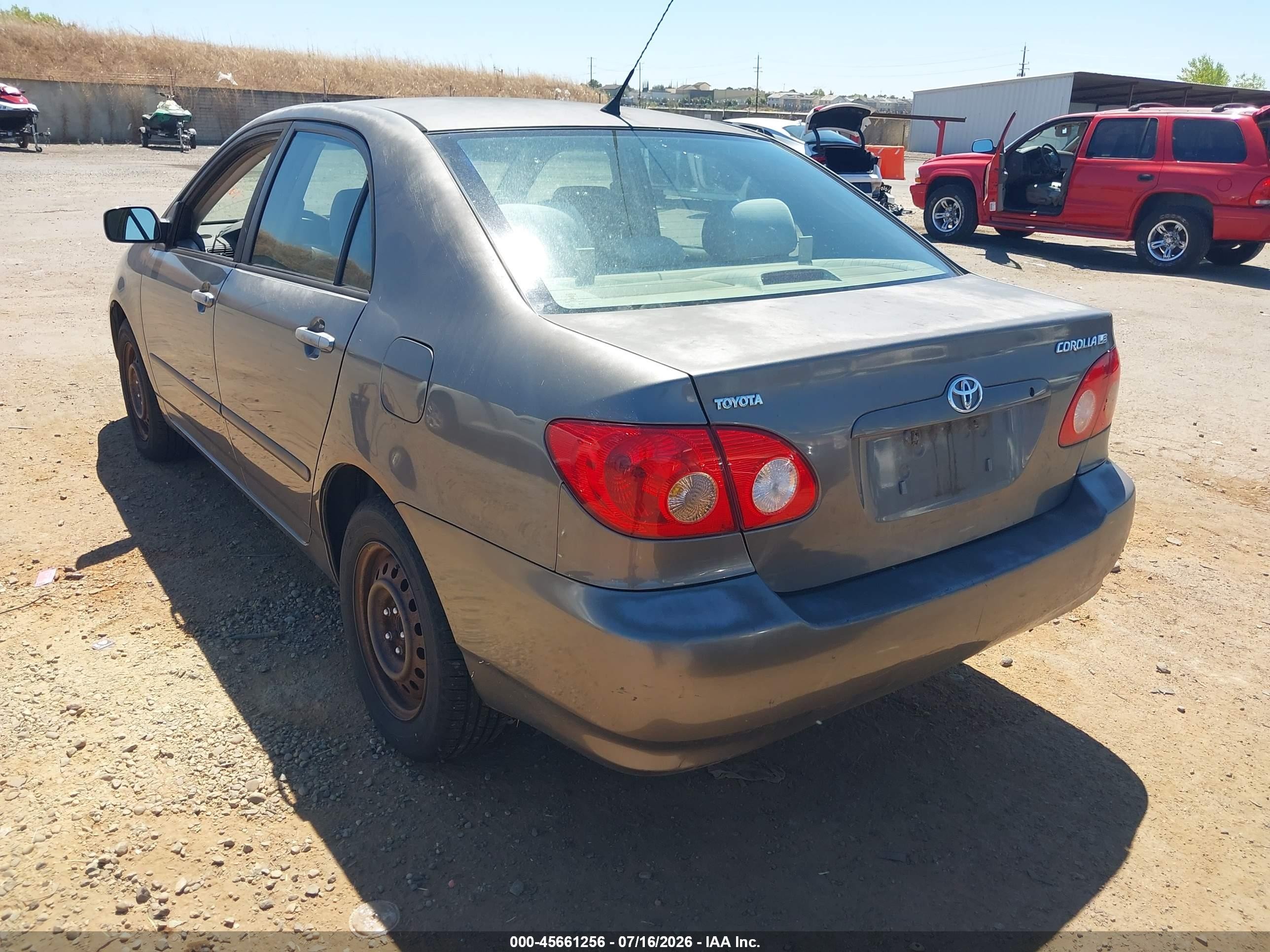 2006 Toyota Corolla Le Серый vin: 1NXBR32EX6Z614110
