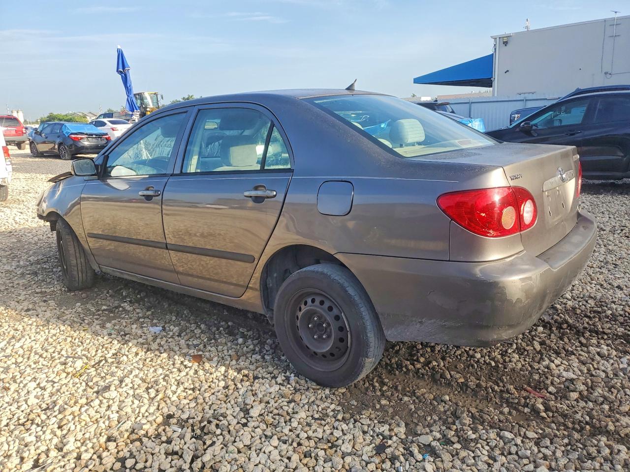 2006 Toyota Corolla Ce Gray vin: 1NXBR32EX6Z615225