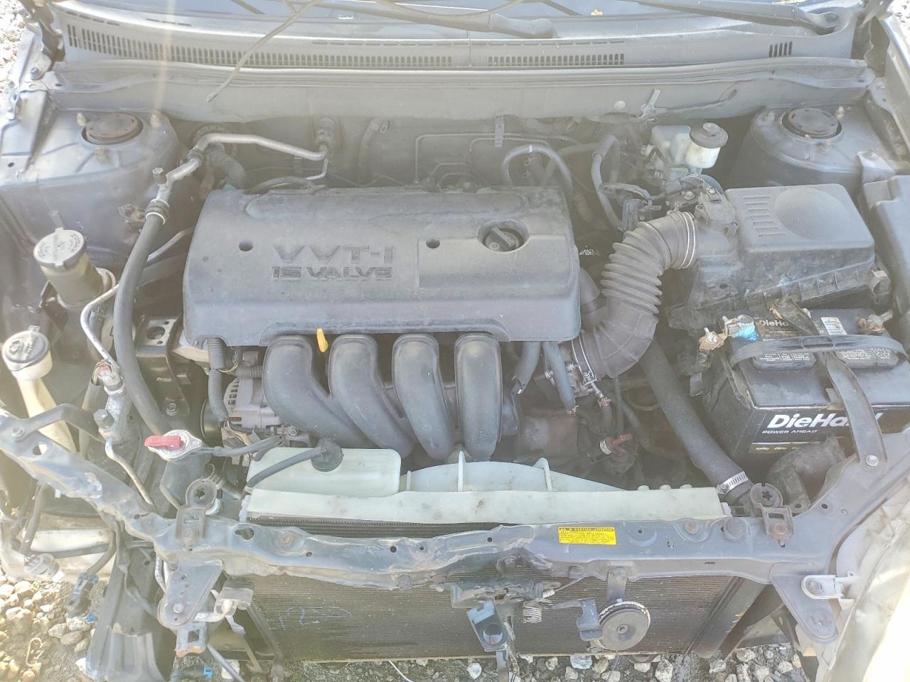 2006 Toyota Corolla Ce Gray vin: 1NXBR32EX6Z615225