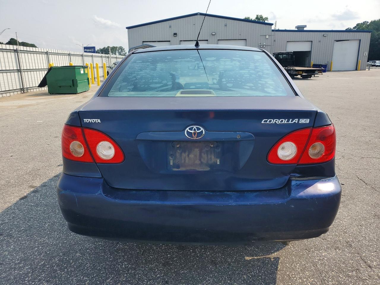 2006 Toyota Corolla Ce Blue vin: 1NXBR32EX6Z625334