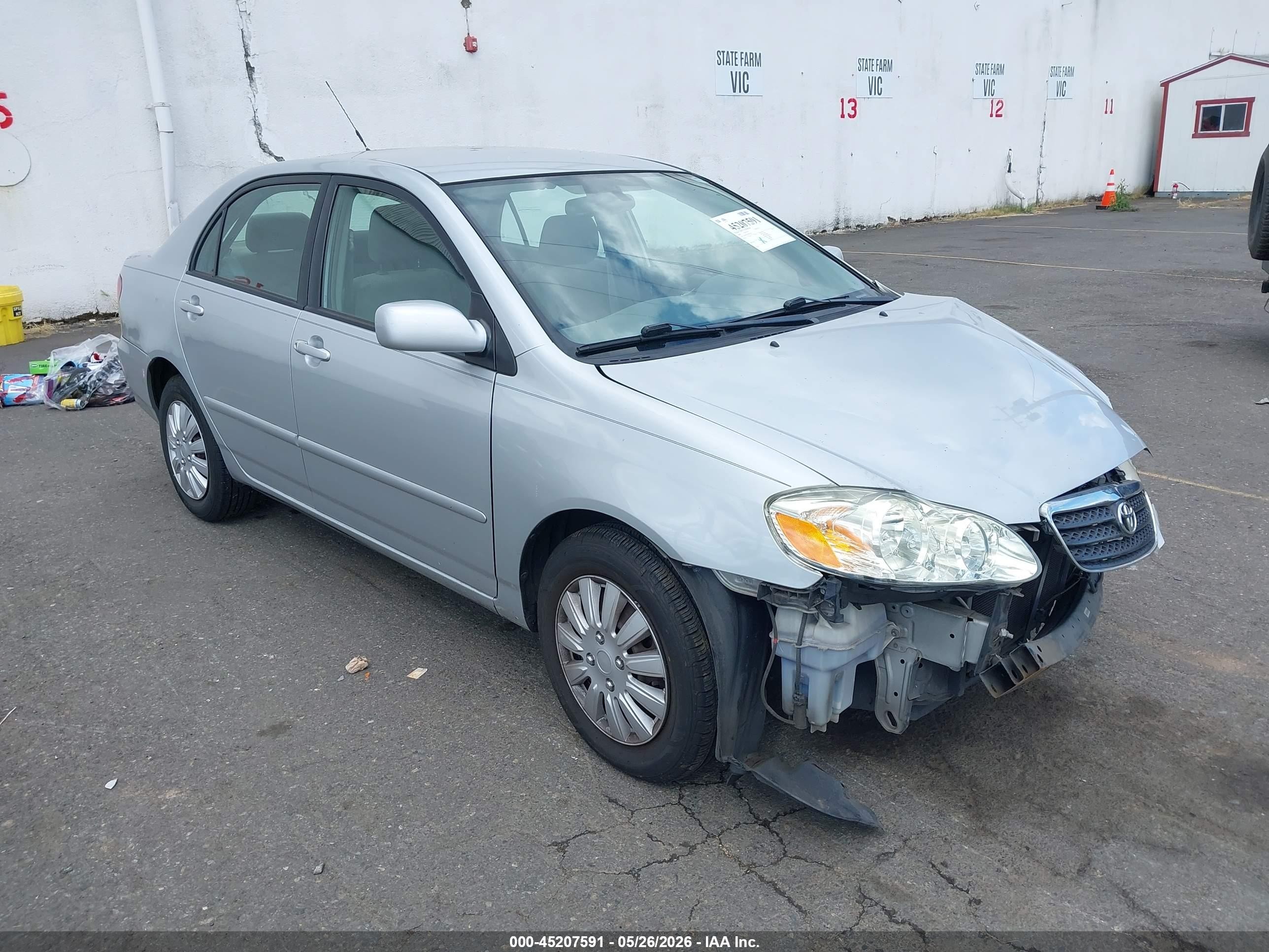 2006 Toyota Corolla Le Серебряный vin: 1NXBR32EX6Z631294