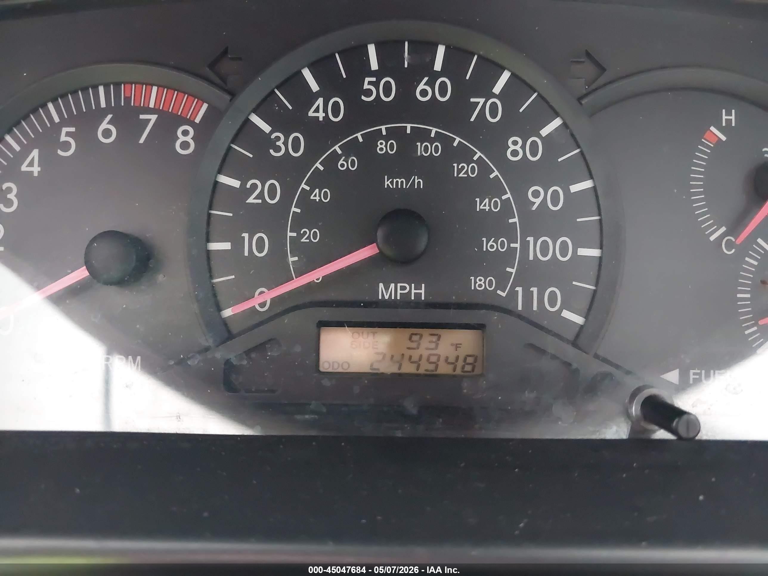 2006 Toyota Corolla Ce Beige vin: 1NXBR32EX6Z634969