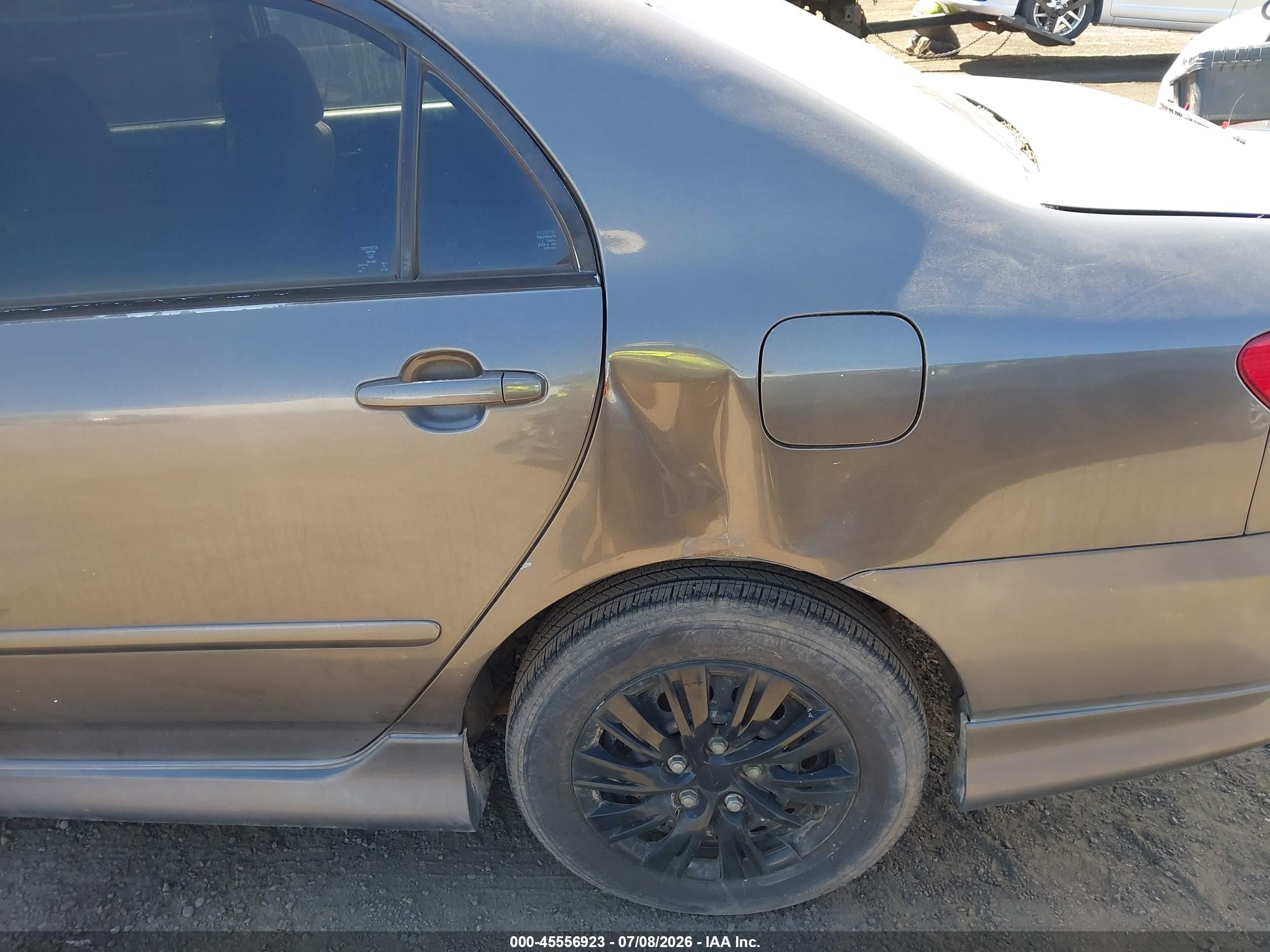 2006 Toyota Corolla S Серый vin: 1NXBR32EX6Z655806