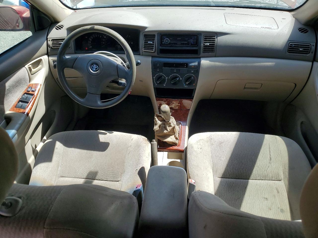 2006 Toyota Corolla Le Оранжевый vin: 1NXBR32EX6Z656728