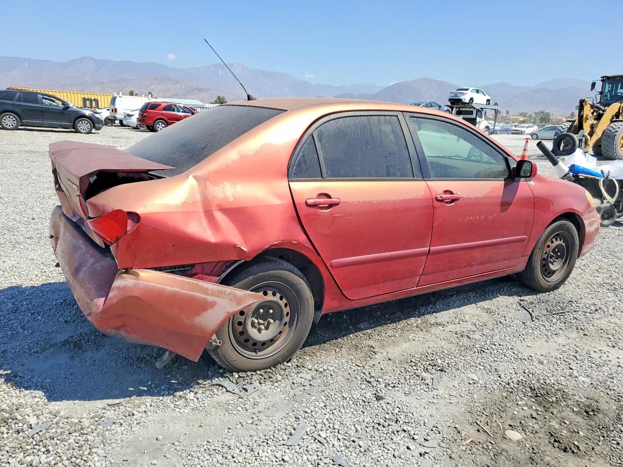 2006 Toyota Corolla Le Оранжевый vin: 1NXBR32EX6Z656728