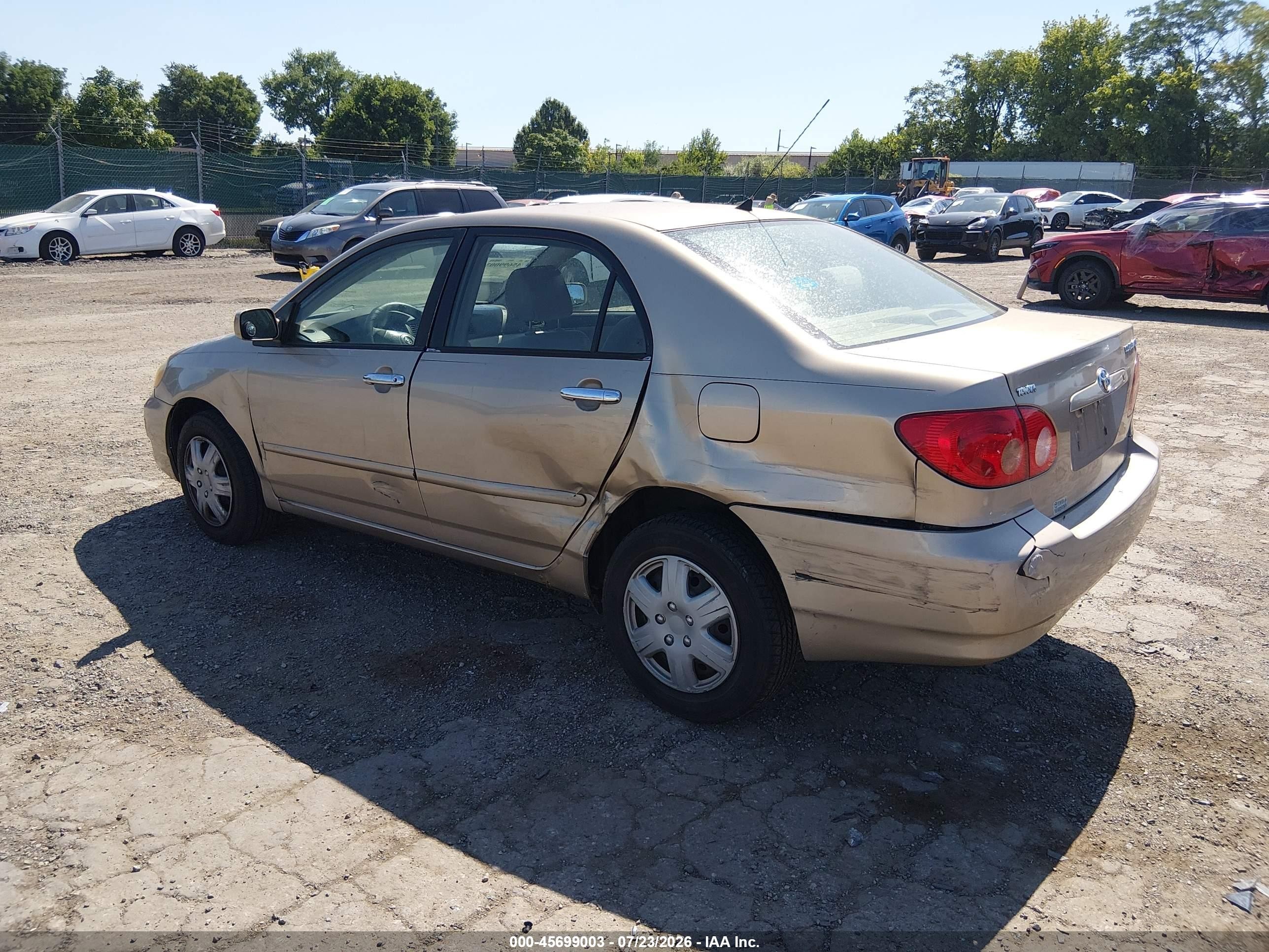 2006 Toyota Corolla Le Tan vin: 1NXBR32EX6Z662979