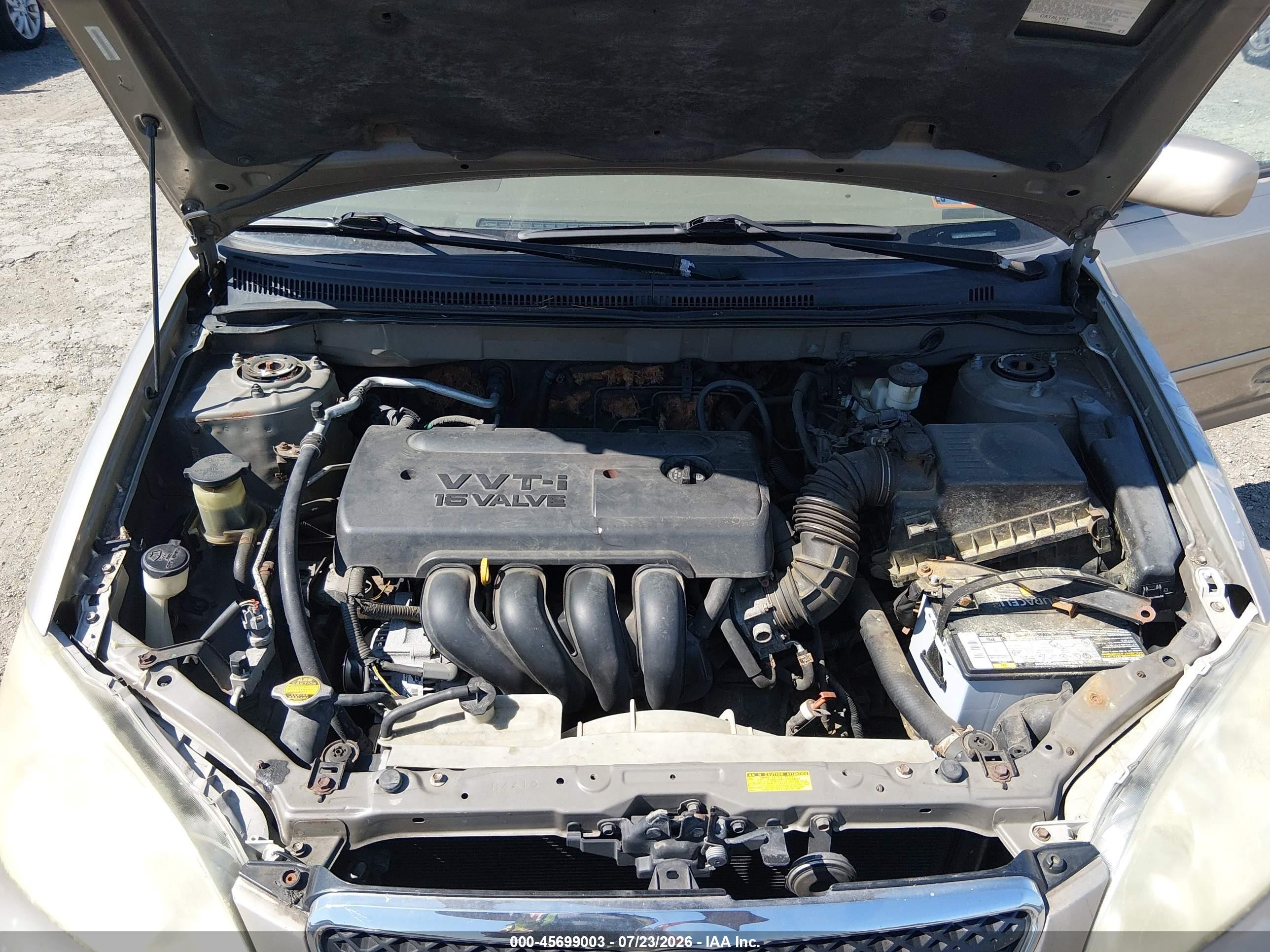 2006 Toyota Corolla Le Tan vin: 1NXBR32EX6Z662979