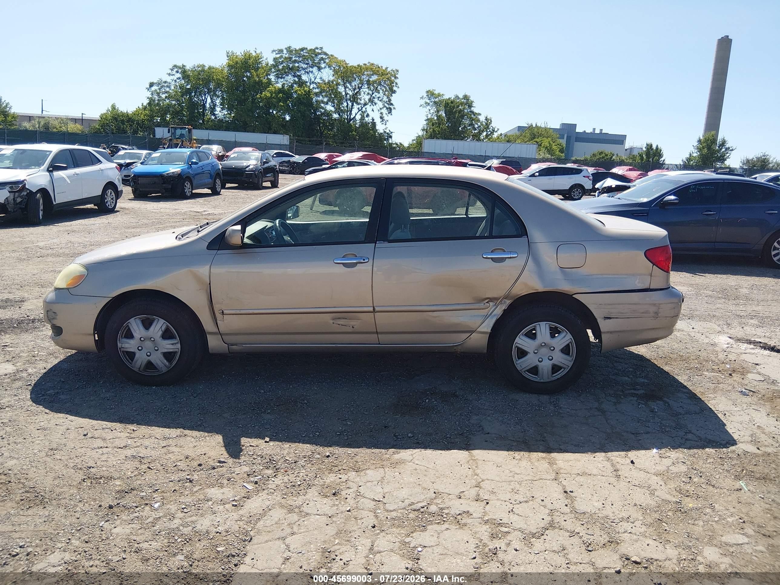 2006 Toyota Corolla Le Tan vin: 1NXBR32EX6Z662979