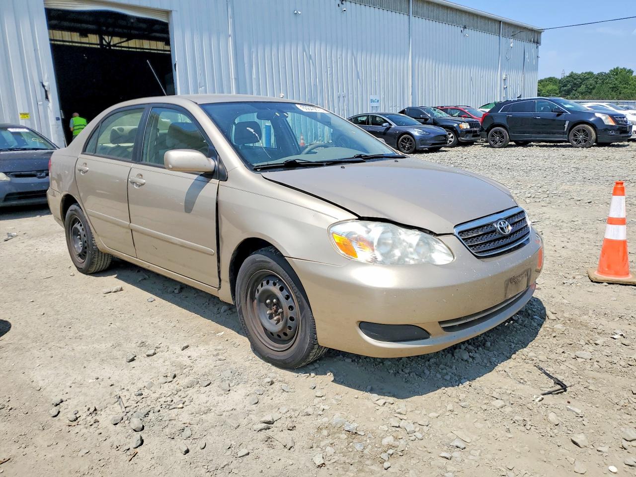 2006 Toyota Corolla Le Cream vin: 1NXBR32EX6Z759616