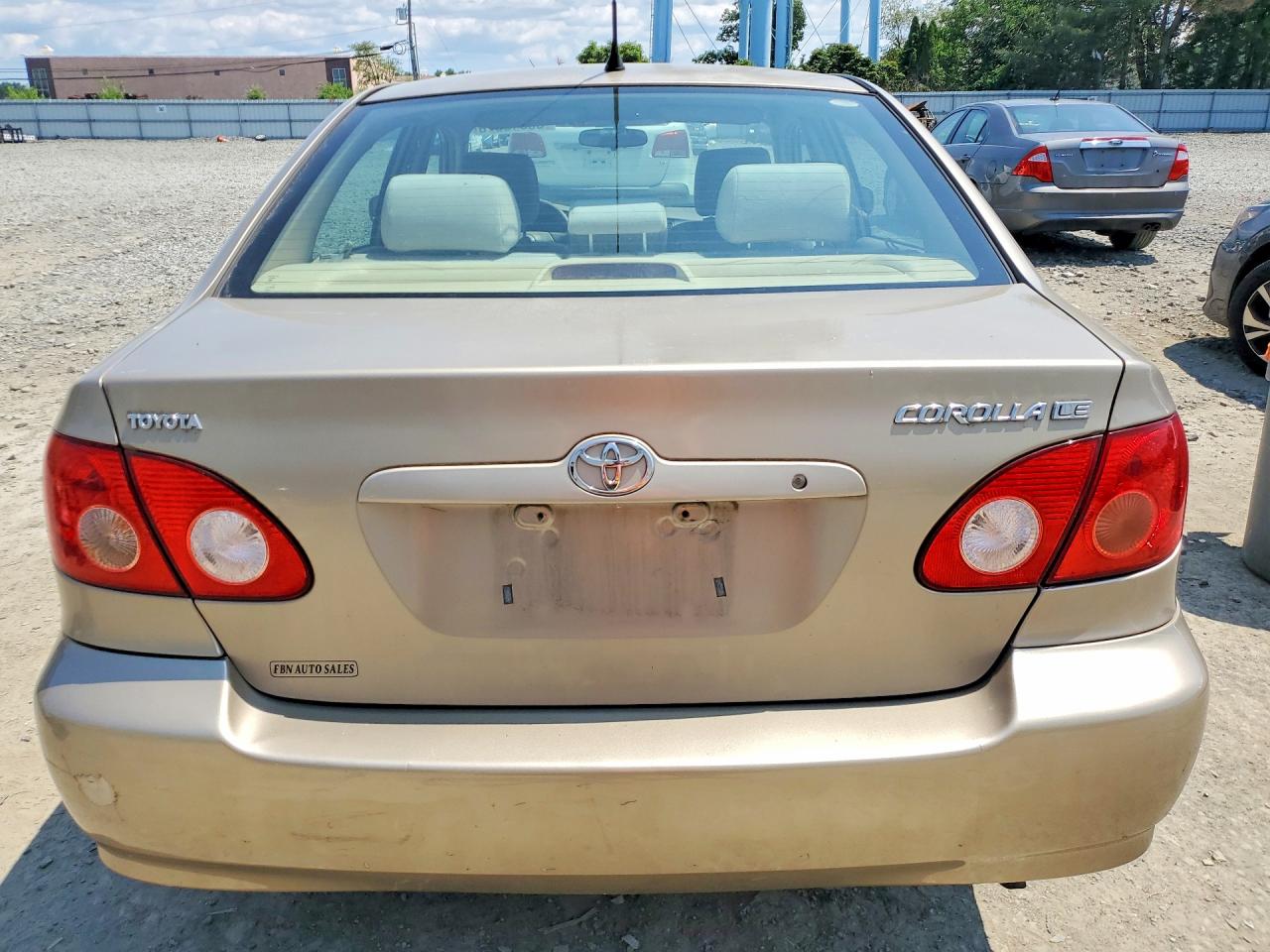 2006 Toyota Corolla Le Cream vin: 1NXBR32EX6Z759616