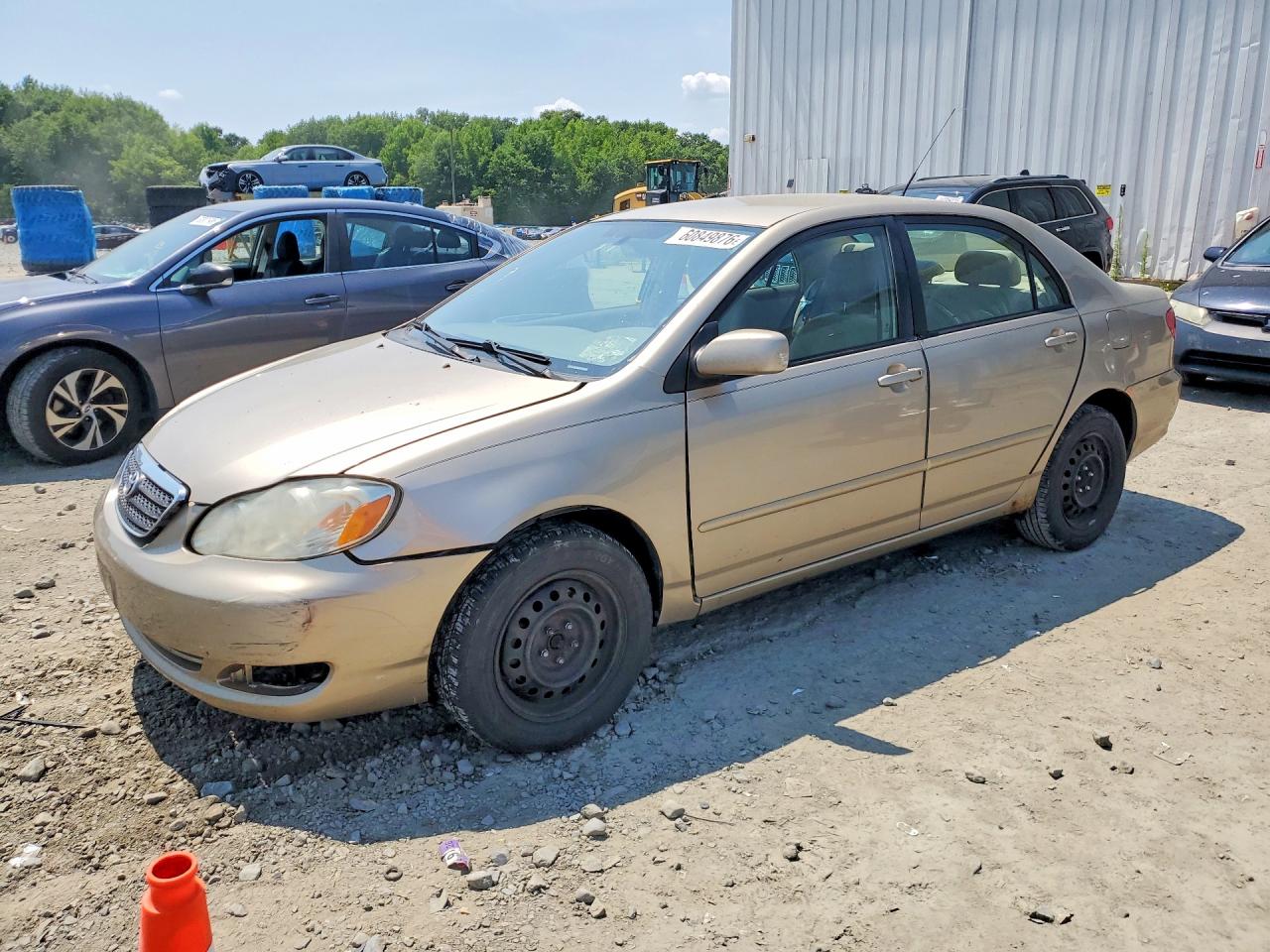 2006 Toyota Corolla Le Cream vin: 1NXBR32EX6Z759616
