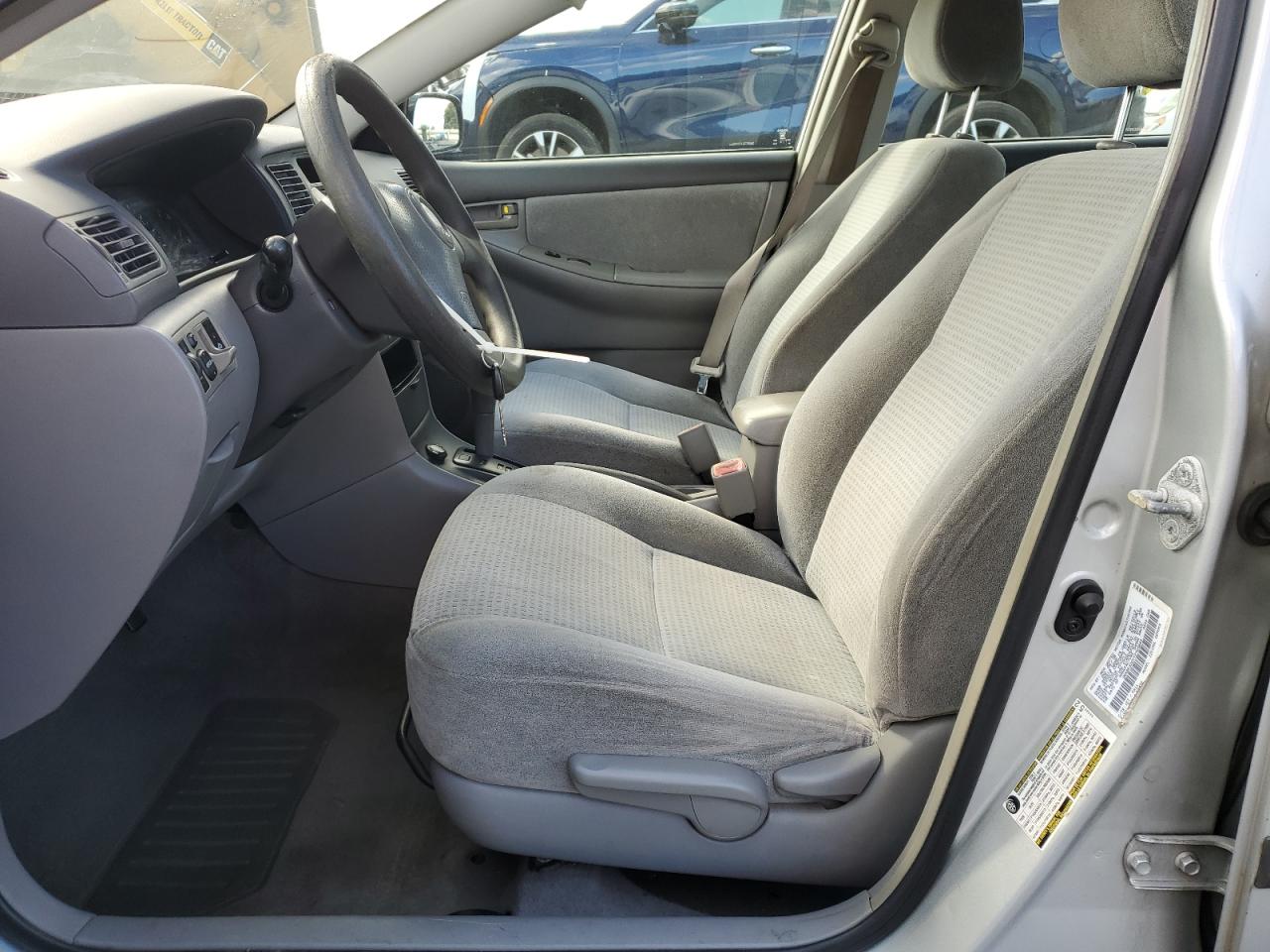 2007 Toyota Corolla Ce Gray vin: 1NXBR32EX7Z765644