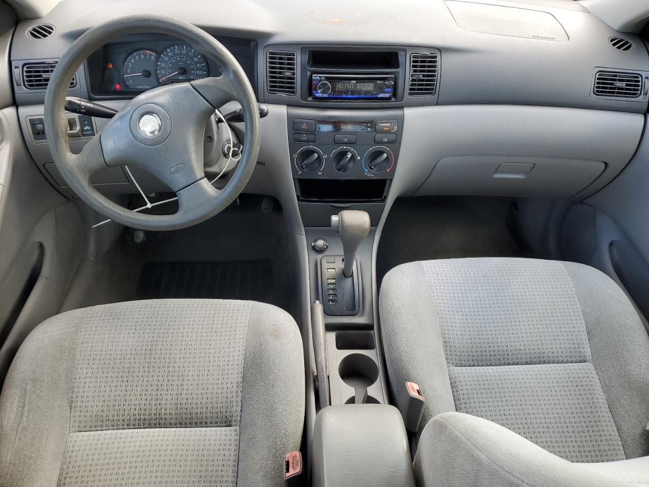 2007 Toyota Corolla Ce Gray vin: 1NXBR32EX7Z765644